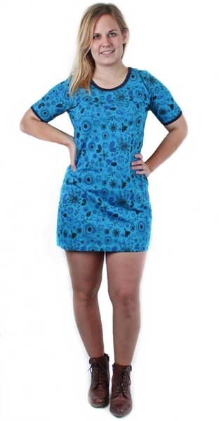 Fairtrade Damen Kurzarmkleid Aus Bio-baumwolle Emilia günstig online kaufen