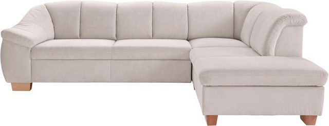 sit&more Ecksofa "Santo L-Form", mit Federkern, wahlweise mit Bettfunktion günstig online kaufen