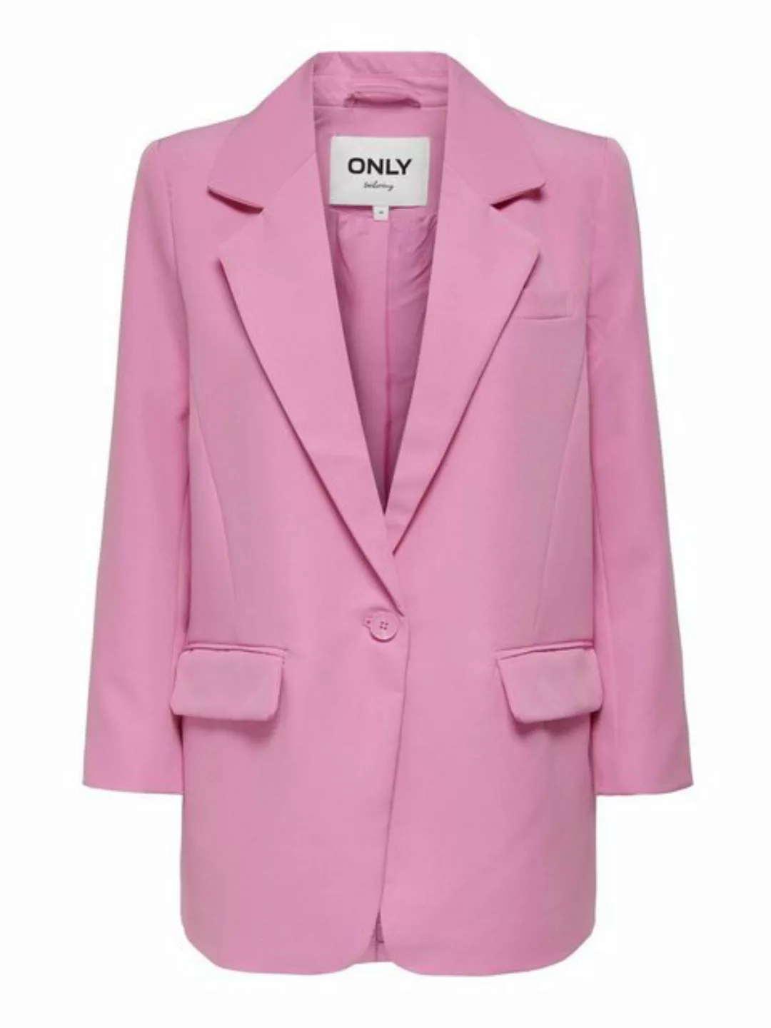 Only – Oversize-Blazer in Hellrosa günstig online kaufen