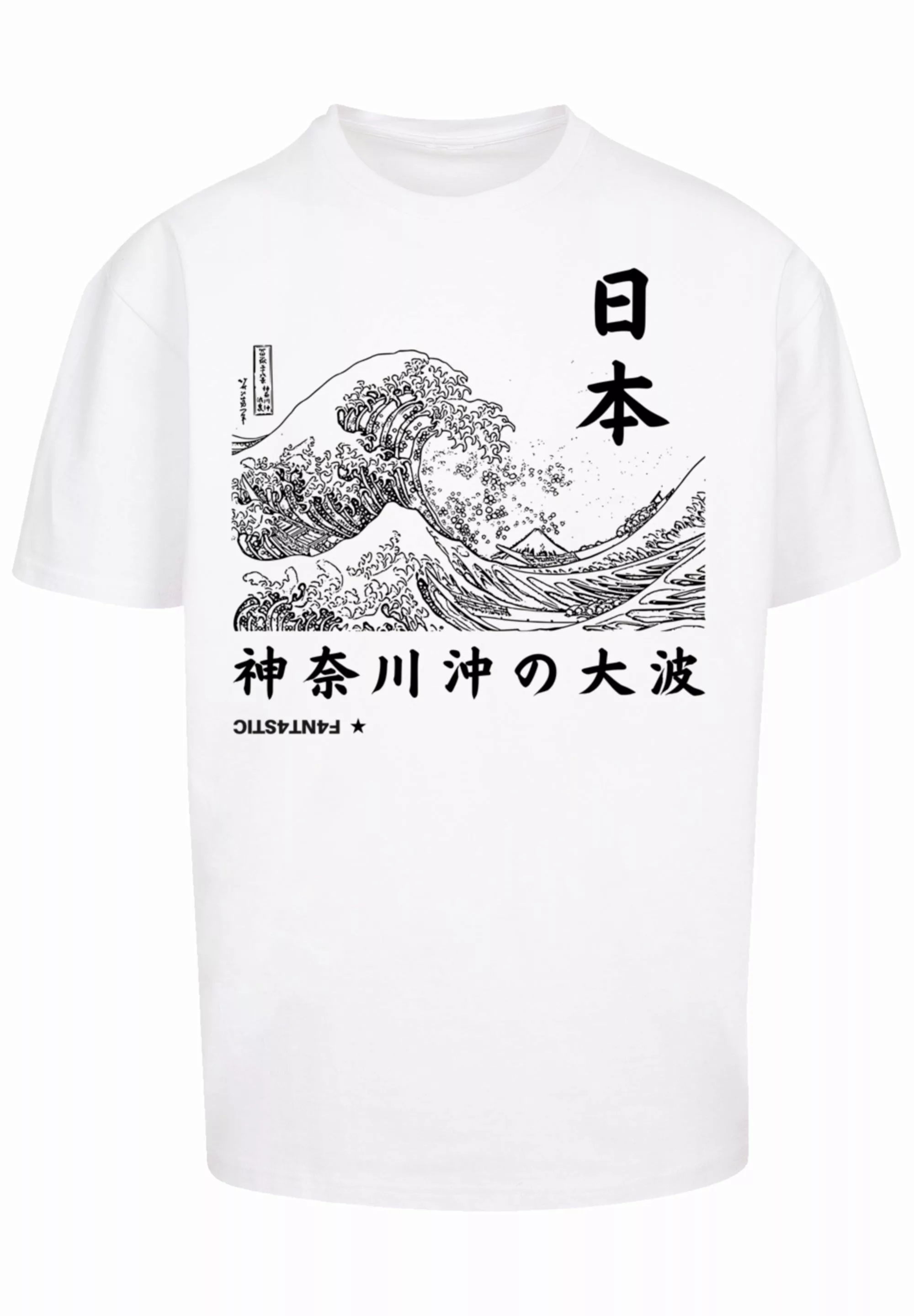 F4NT4STIC T-Shirt "Kanagawa Welle Japan", Print günstig online kaufen