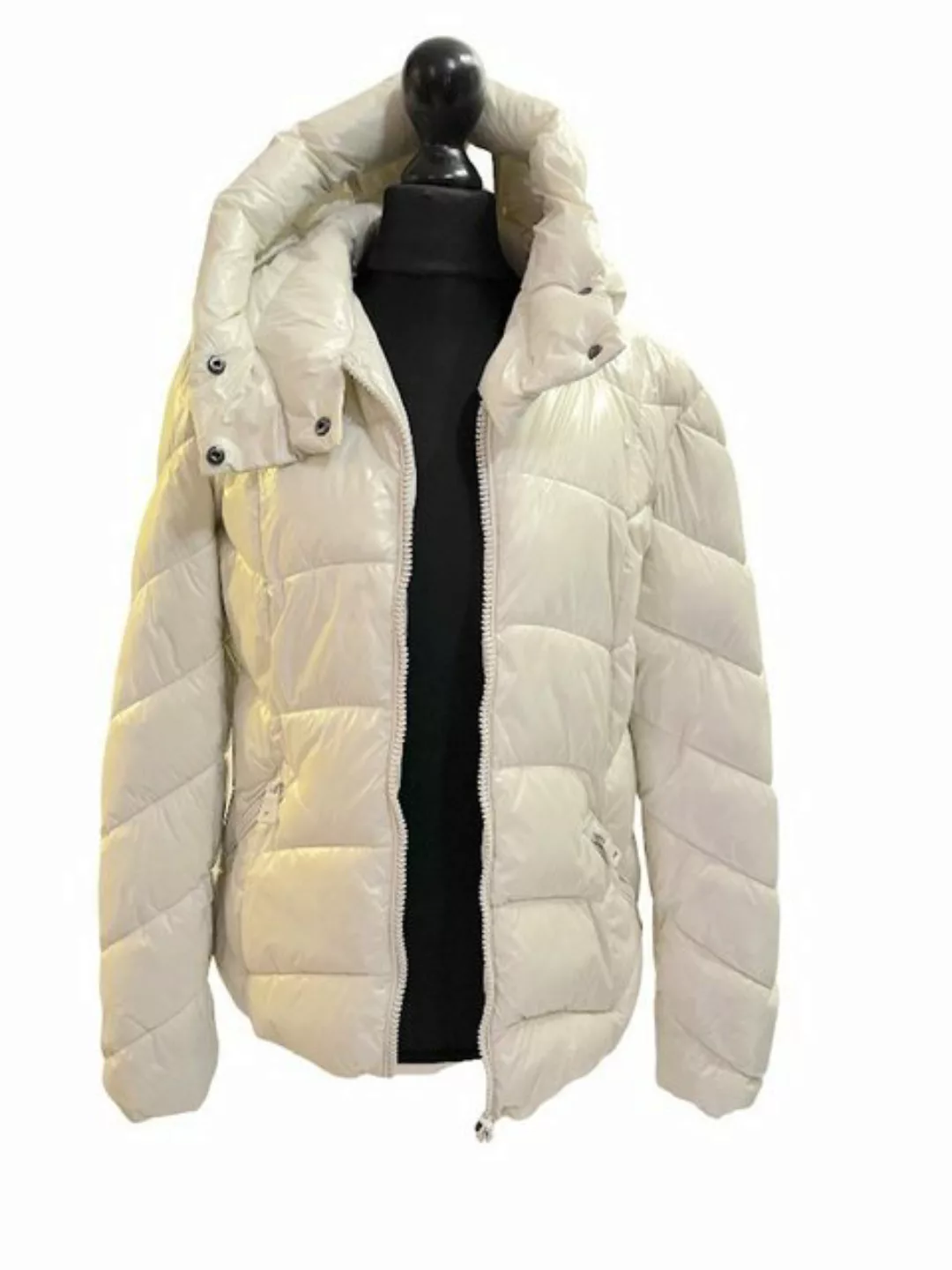 BZNA Steppjacke Kragen Kapuzenjacke gefüttert Jacke mit Kapuze warm & windd günstig online kaufen