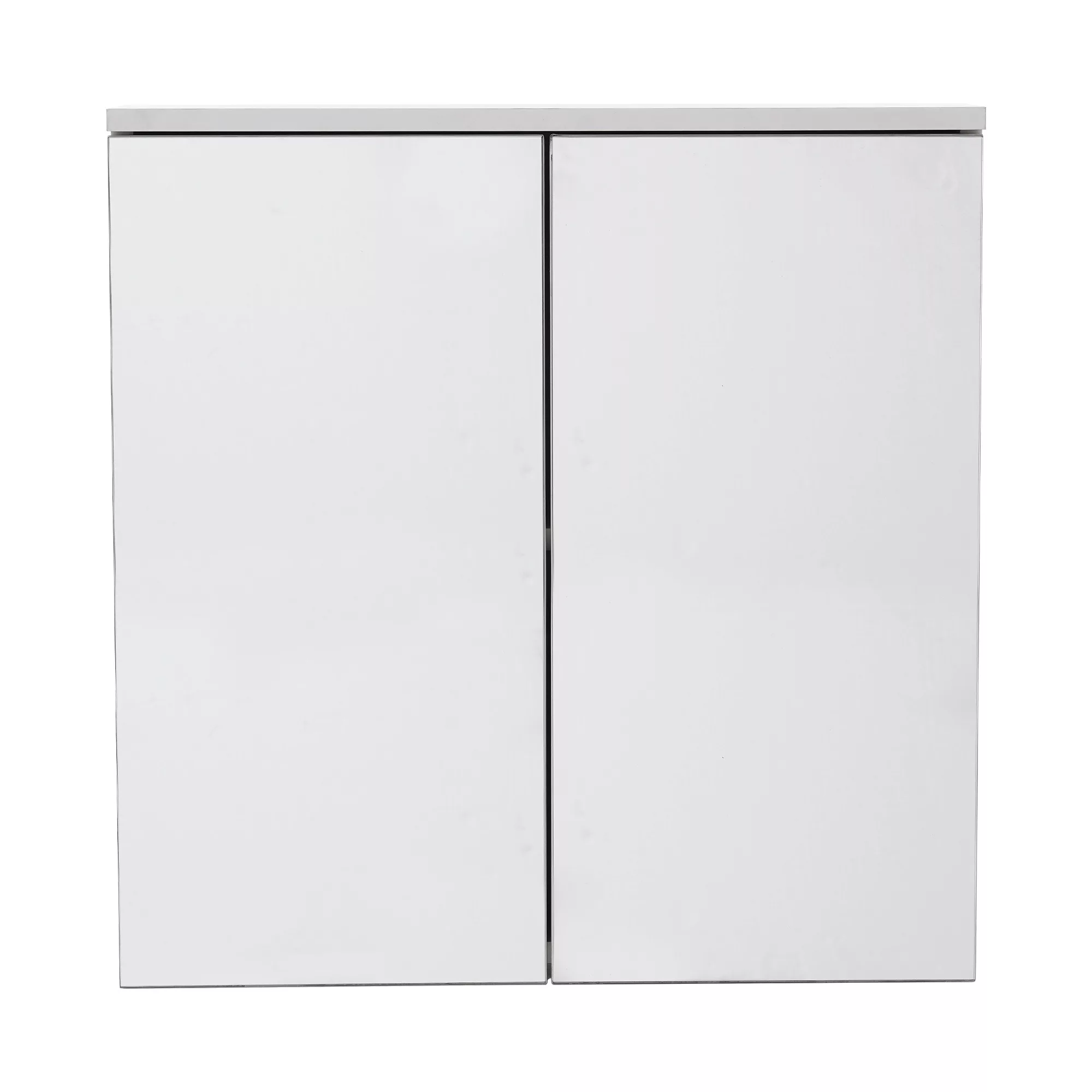 Spiegelschrank Badezimmerschrank mit Ablageflächen, MDF und Glas, 58,5×14×6 günstig online kaufen