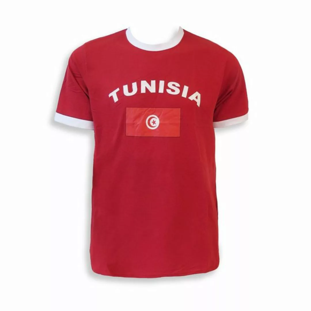 Sonia Originelli T-Shirt Fan-Shirt "Tunesia" Unisex Fußball WM EM Herren T- günstig online kaufen
