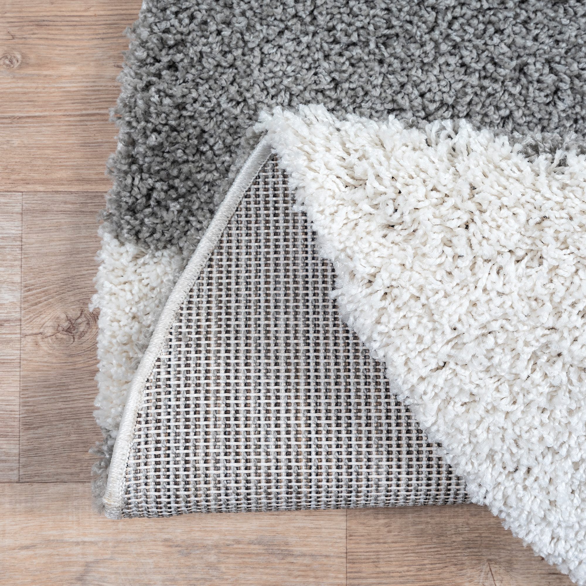 Sanat Hochflor-Teppich »Milano 1254«, rund, 30 mm Höhe, Hochflor, Wohnzimme günstig online kaufen