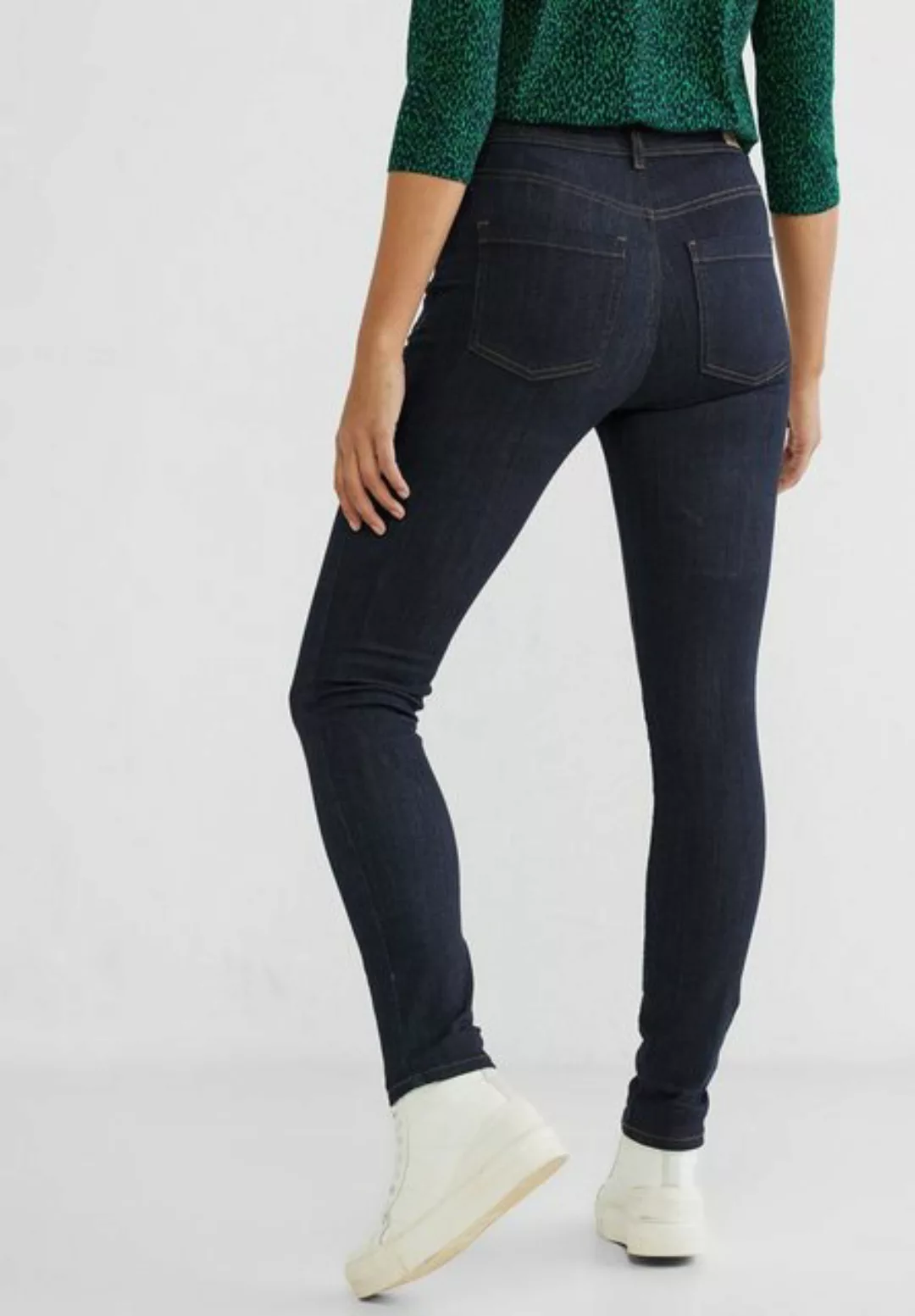 STREET ONE Slim-fit-Jeans, High Waist günstig online kaufen