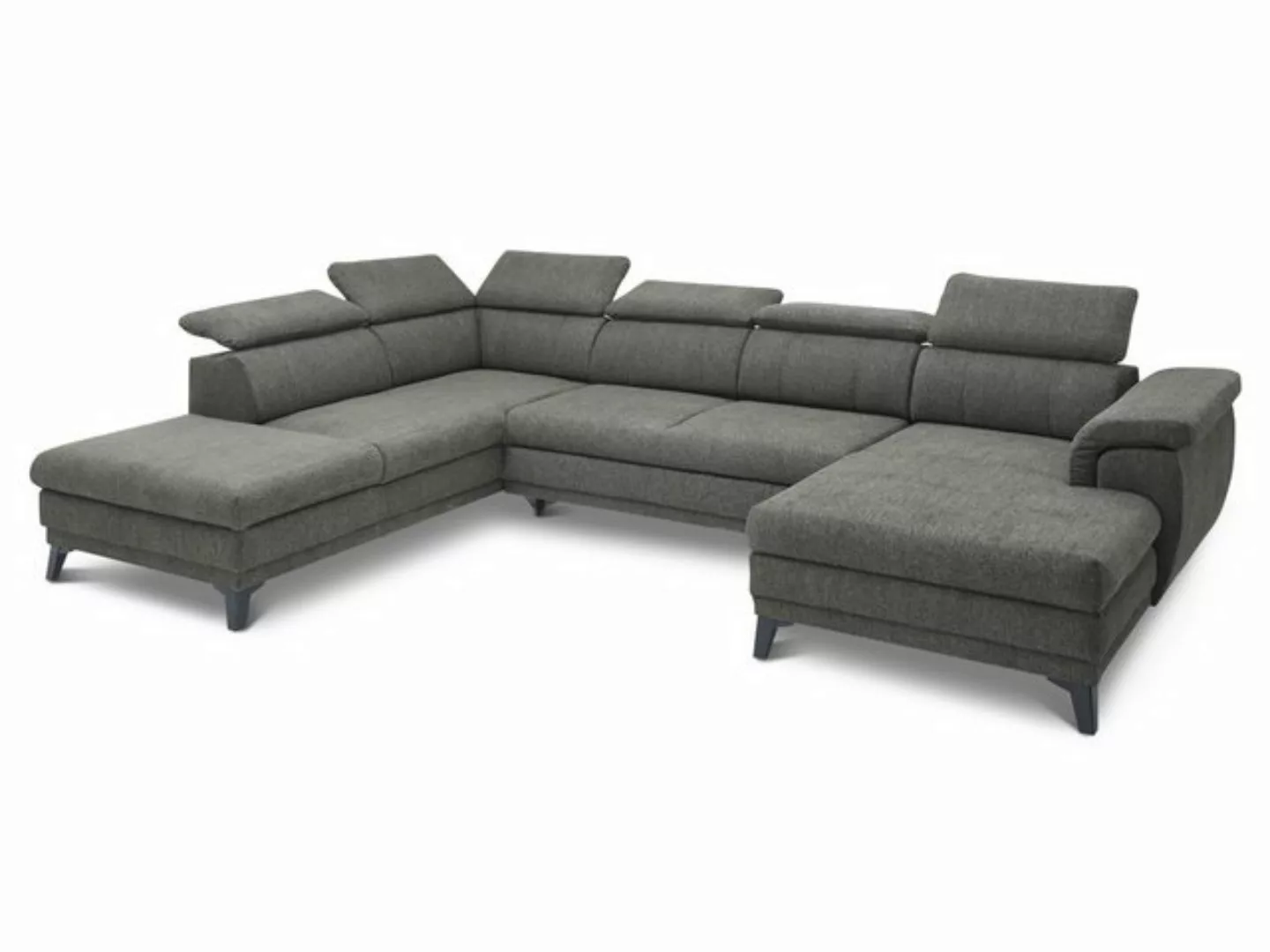 HARPER Polsterecke Polsterecke HARPER BELFAST U-F 231x175 cm grau Ecksofa W günstig online kaufen