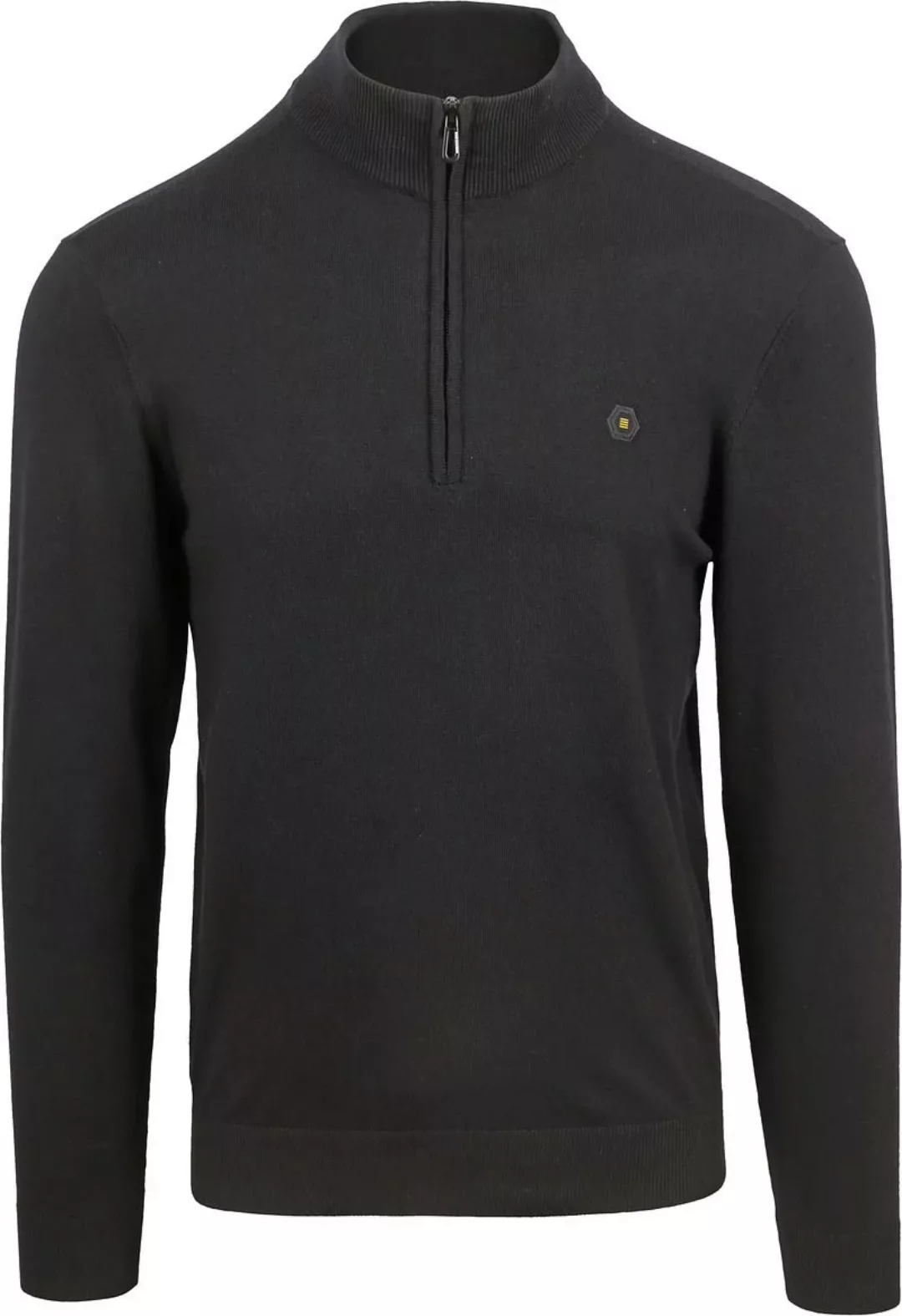 No Excess Halfzip Pullover Schwarz - Größe S günstig online kaufen