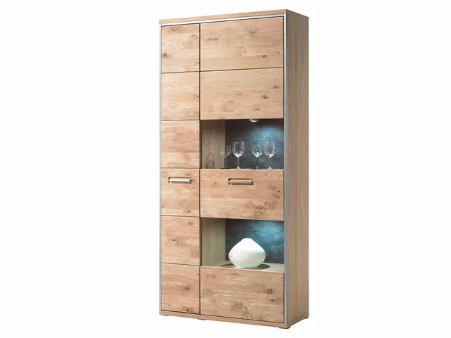 MCA furniture Vitrine 94 x 201 x 39 cm (B/H/T) günstig online kaufen