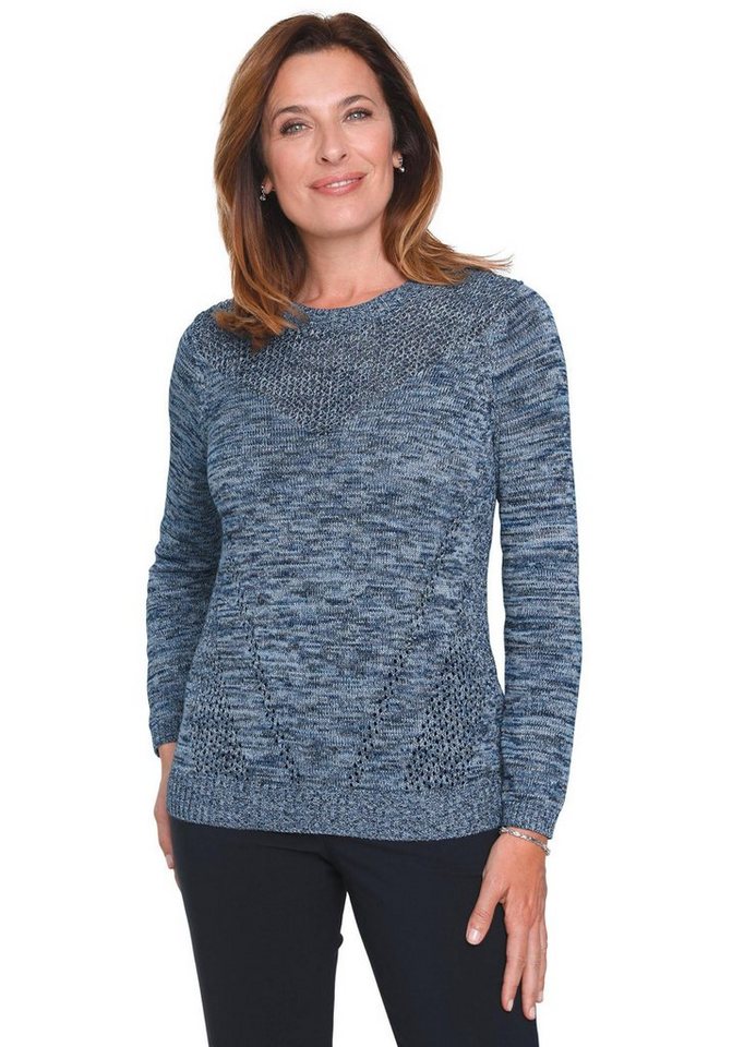 GOLDNER Strickpullover Kurzgröße: Pullover mit Glanzgarn günstig online kaufen