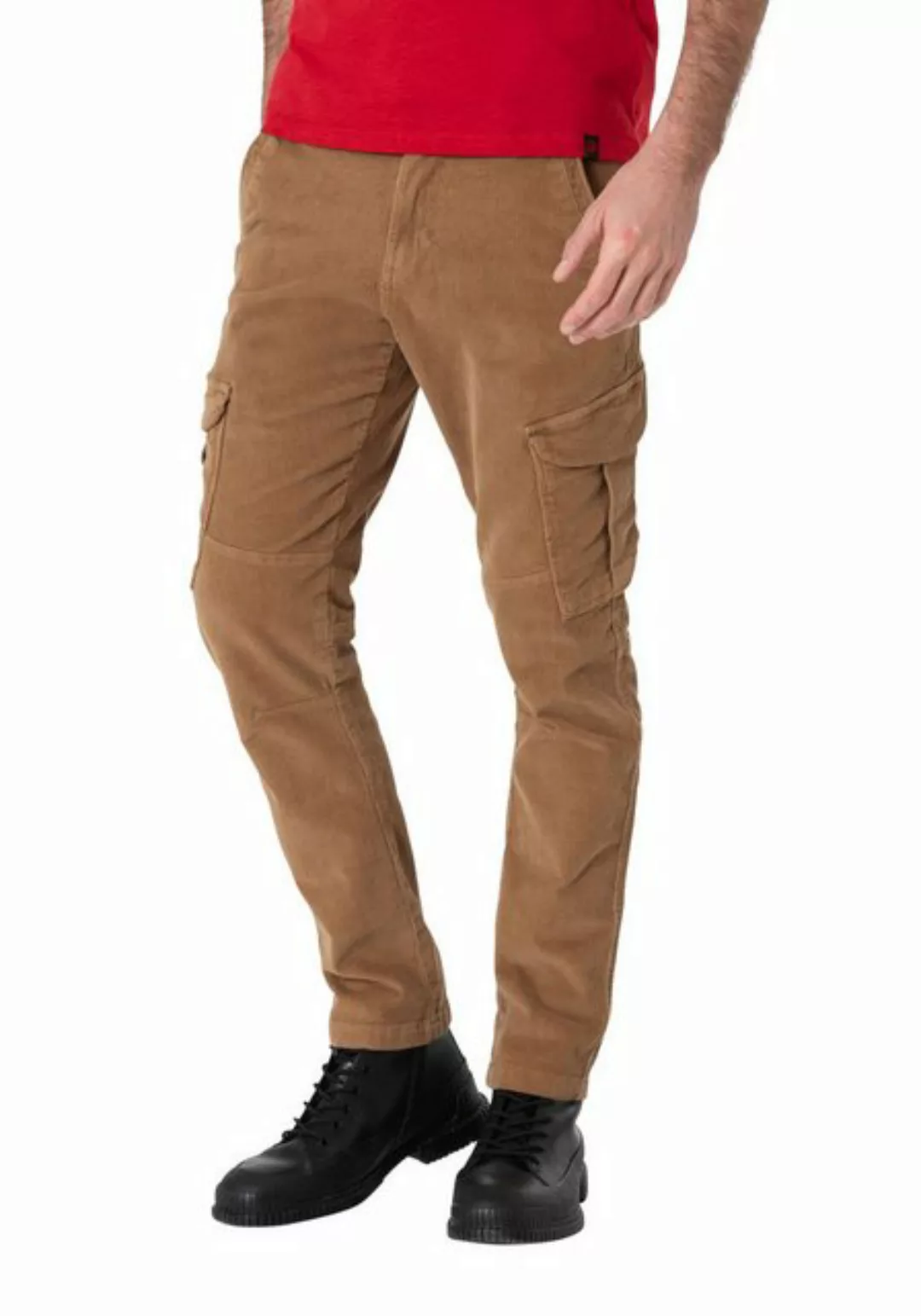 TIMEZONE Herren Cargo Hose REGULAR NIKLASTZ - Regular Fit - Grau Blau Grün günstig online kaufen