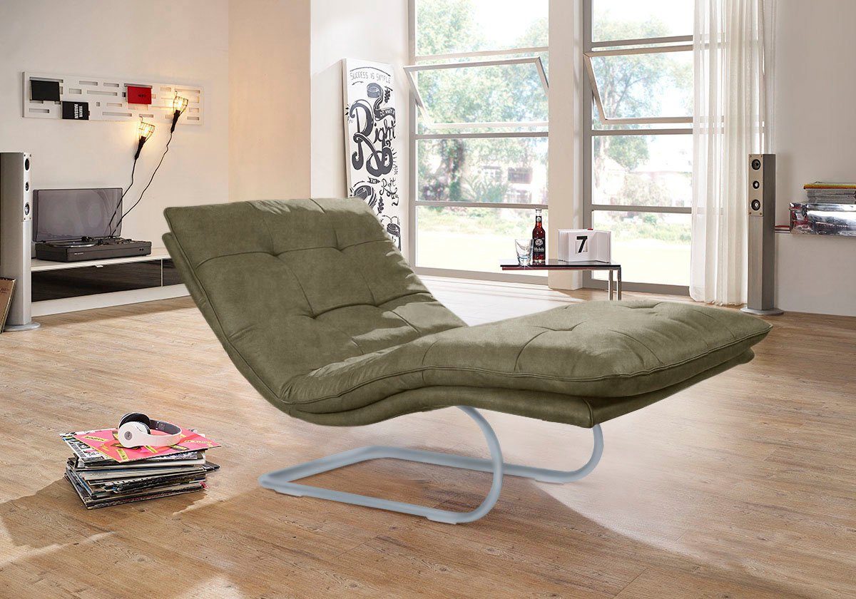 W.SCHILLIG Relaxliege daily dreams, in Waffelkissen-Optik, günstig online kaufen