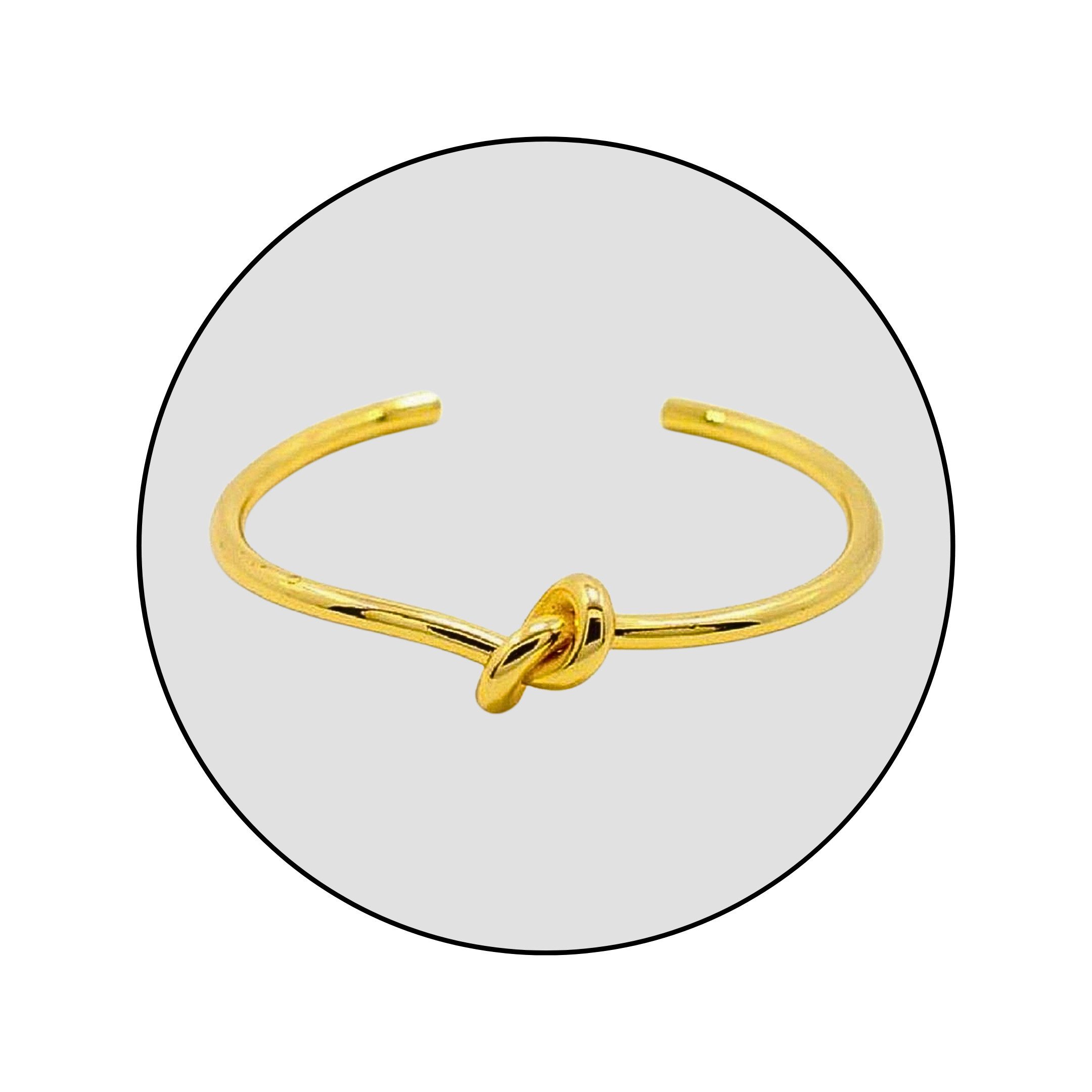 GOLDKLEIN Armreif Edelstahl Armband Knoten Schmuck günstig online kaufen
