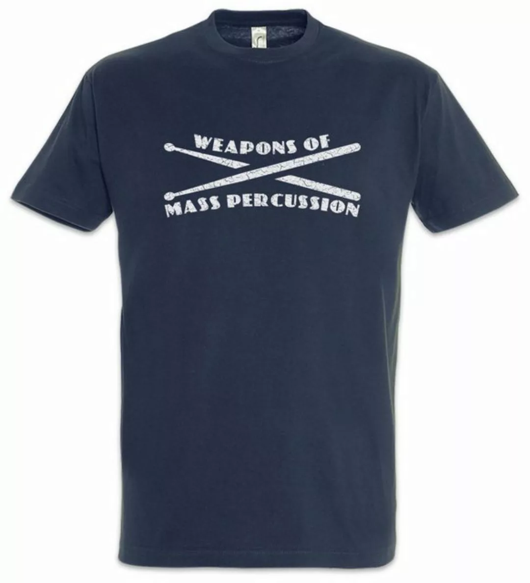 Urban Backwoods Print-Shirt Weapons Of Mass Percussion Herren T-Shirt Band günstig online kaufen