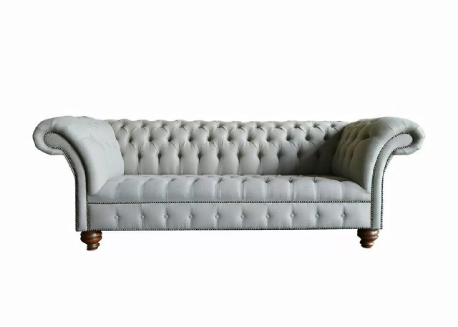 Xlmoebel Sofa Neu Kreatives Hellgrau Modernes Wohnzimmer-Sofa Chesterfield günstig online kaufen