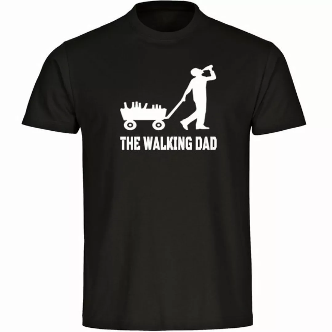 multifanshop T-Shirt Herren Bollerwagen - The Walking Dad - Männer günstig online kaufen