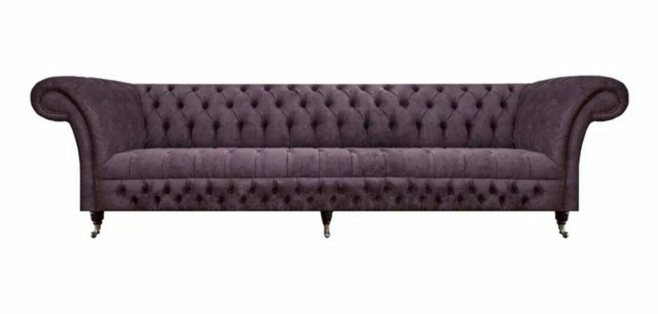 Xlmoebel Sofa Dreisitzer Chesterfield-Sofa für das Wohnzimmer in luxuriösem günstig online kaufen