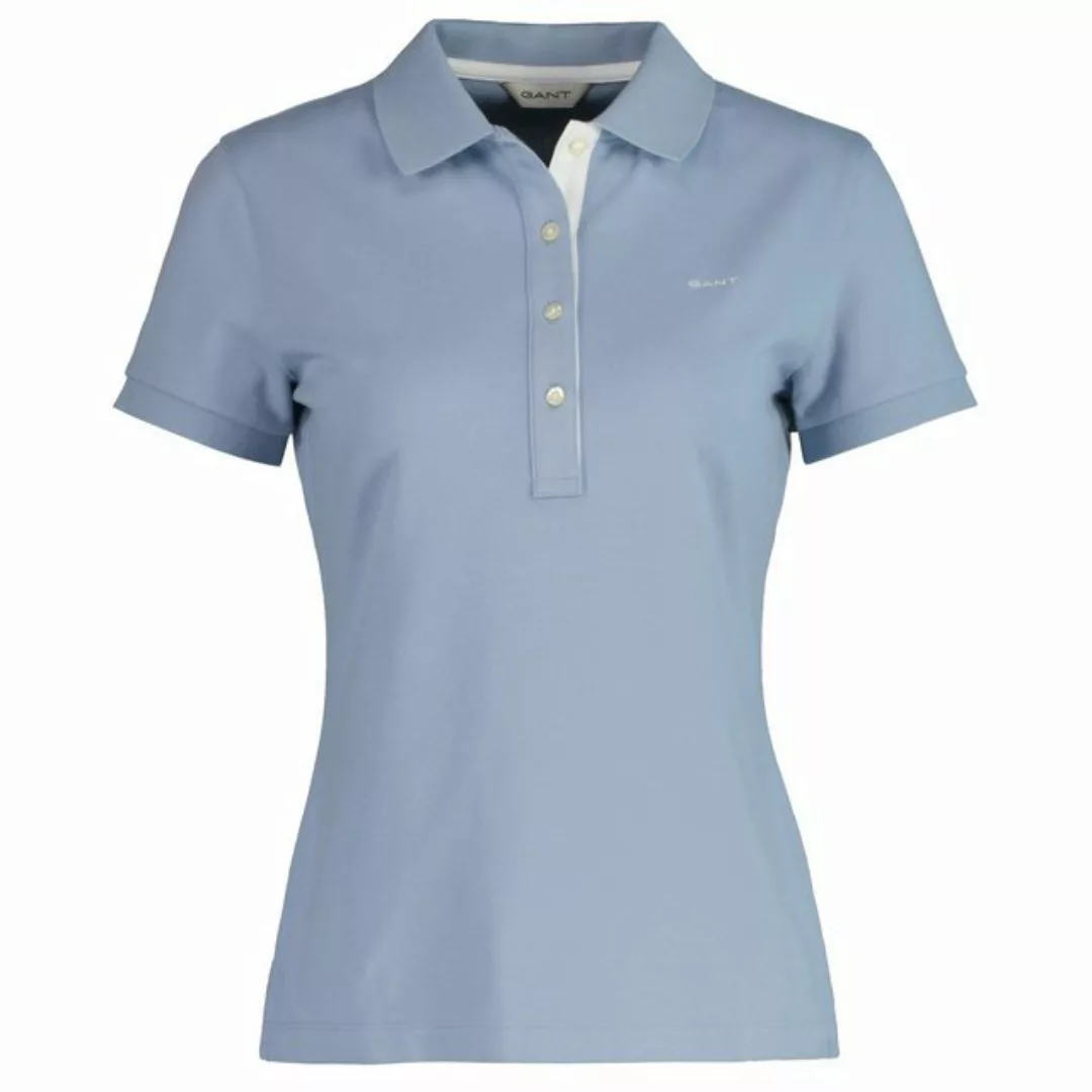 Gant Poloshirt Piqué-Poloshirt mit Kontrast günstig online kaufen