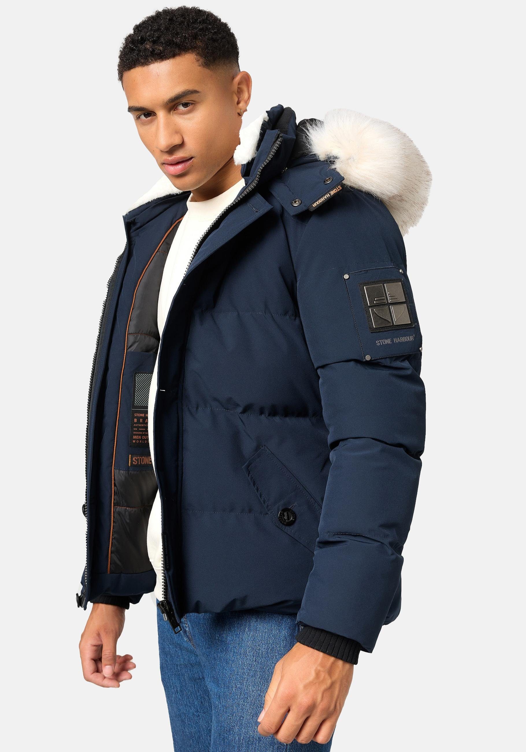 Stone Harbour Winterjacke "Halvaar", mit Kapuze, stylischer Winterparka mit günstig online kaufen