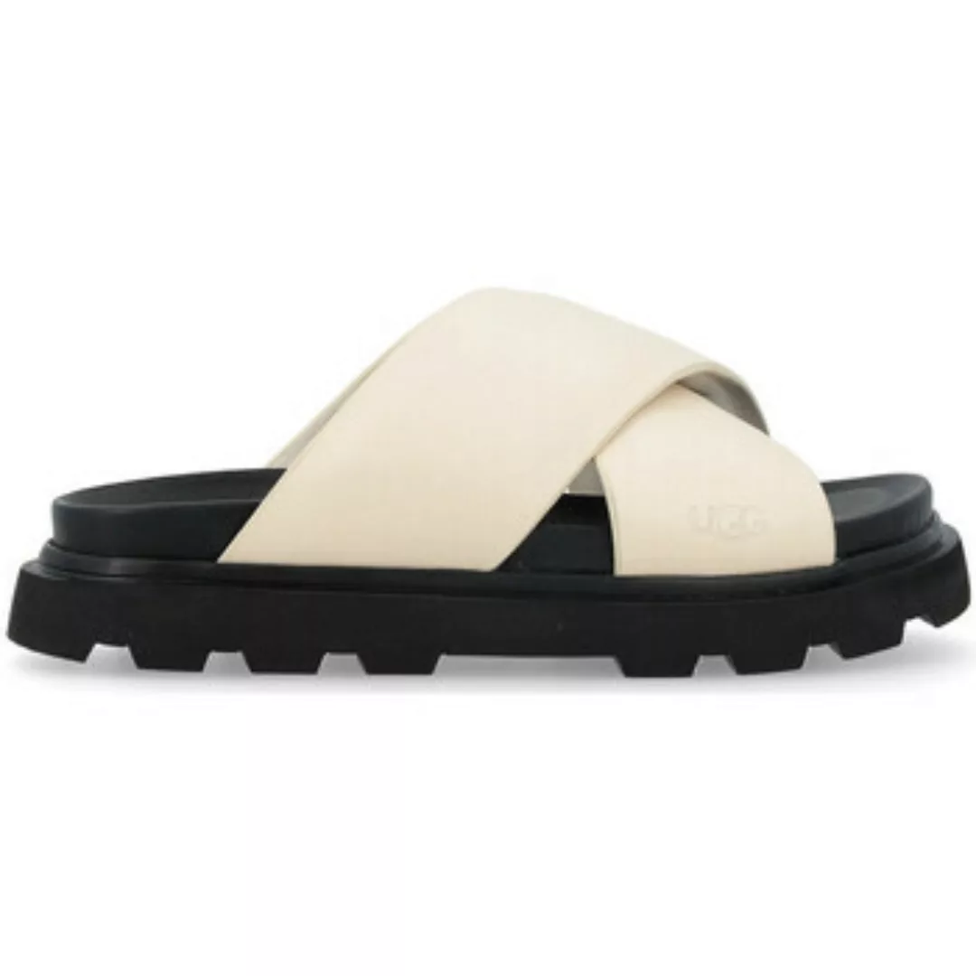 UGG  Sandalen Capitelle Crossband Sandale weiß günstig online kaufen