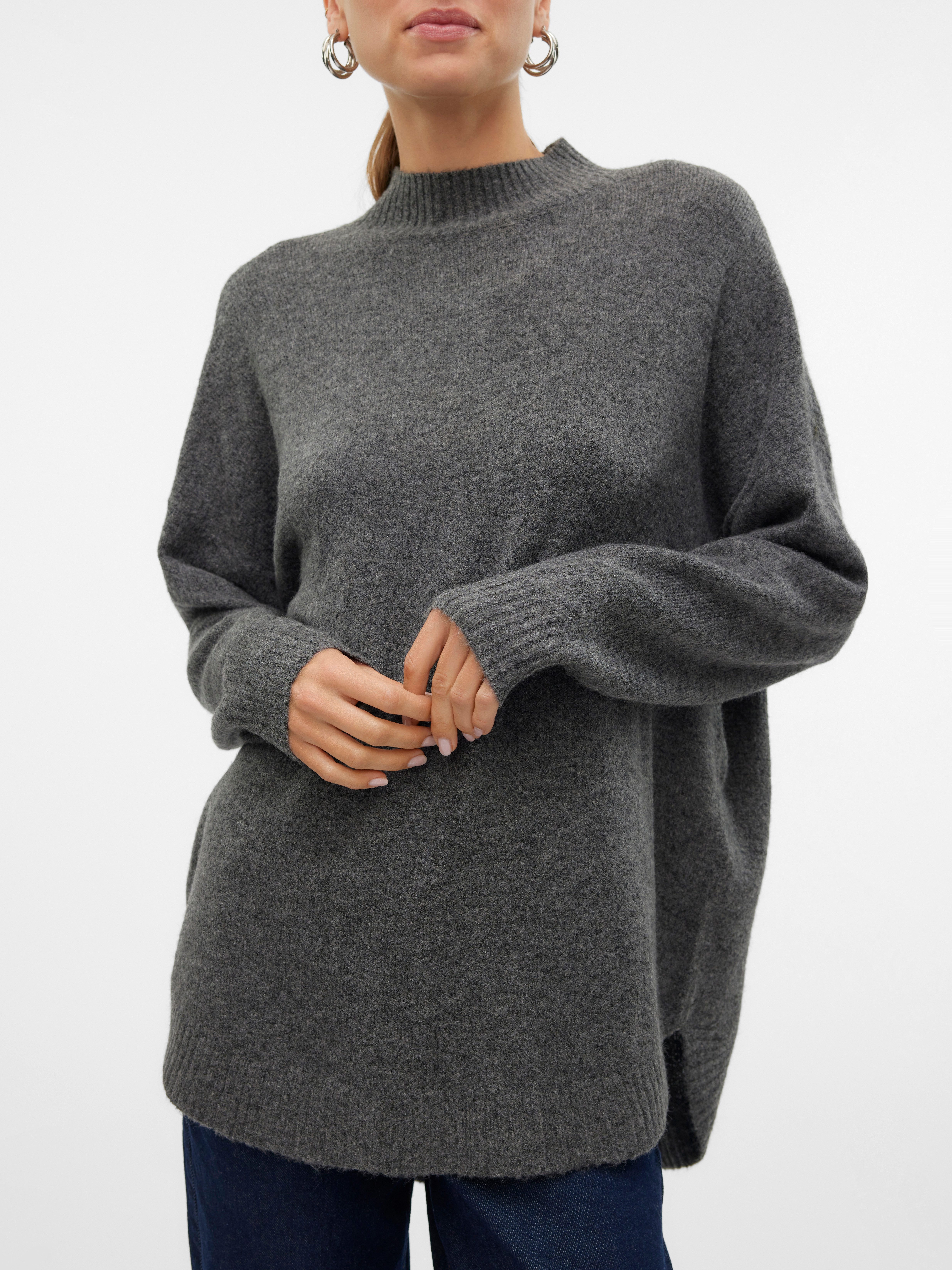 Vero Moda Strickpullover VMPLAZA LS HIGHNECK günstig online kaufen