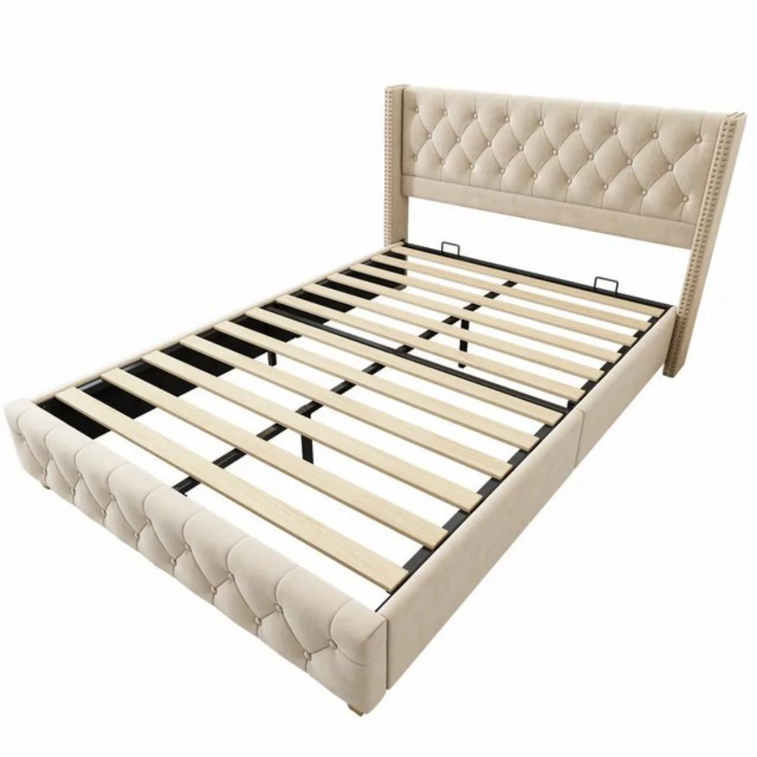 Gotagee Polsterbett Jugendbett ohne Matratze Kinderbett Doppelbett 160 x 20 günstig online kaufen