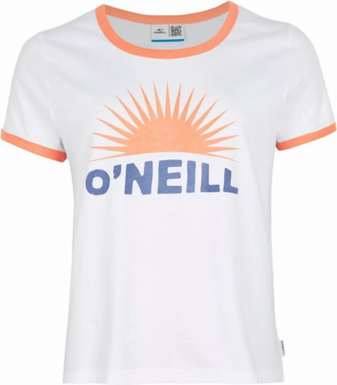 O'Neill Kurzarmshirt MARRI RINGER T-SHIRT Snow White günstig online kaufen