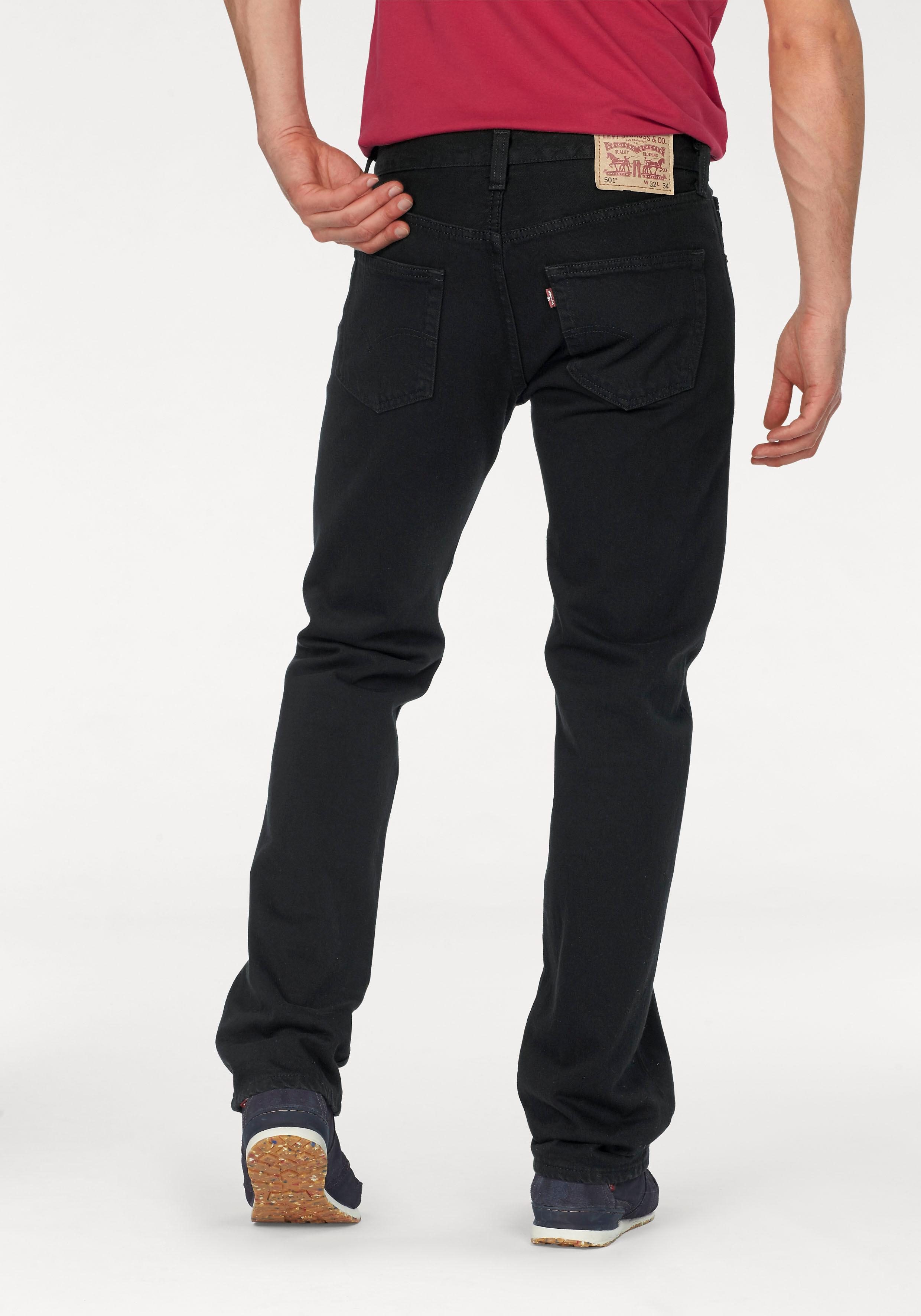 Levi's® Straight-Jeans 501 LEVI'S ORIGINAL mit Markenlabel günstig online kaufen