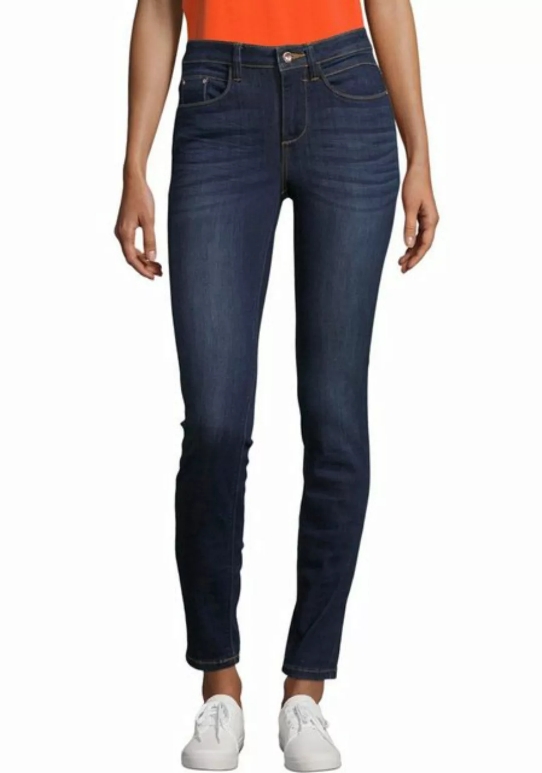TOM TAILOR 5-Pocket-Jeans Damen Jeans ALEXA Skinny Fit (1-tlg) günstig online kaufen