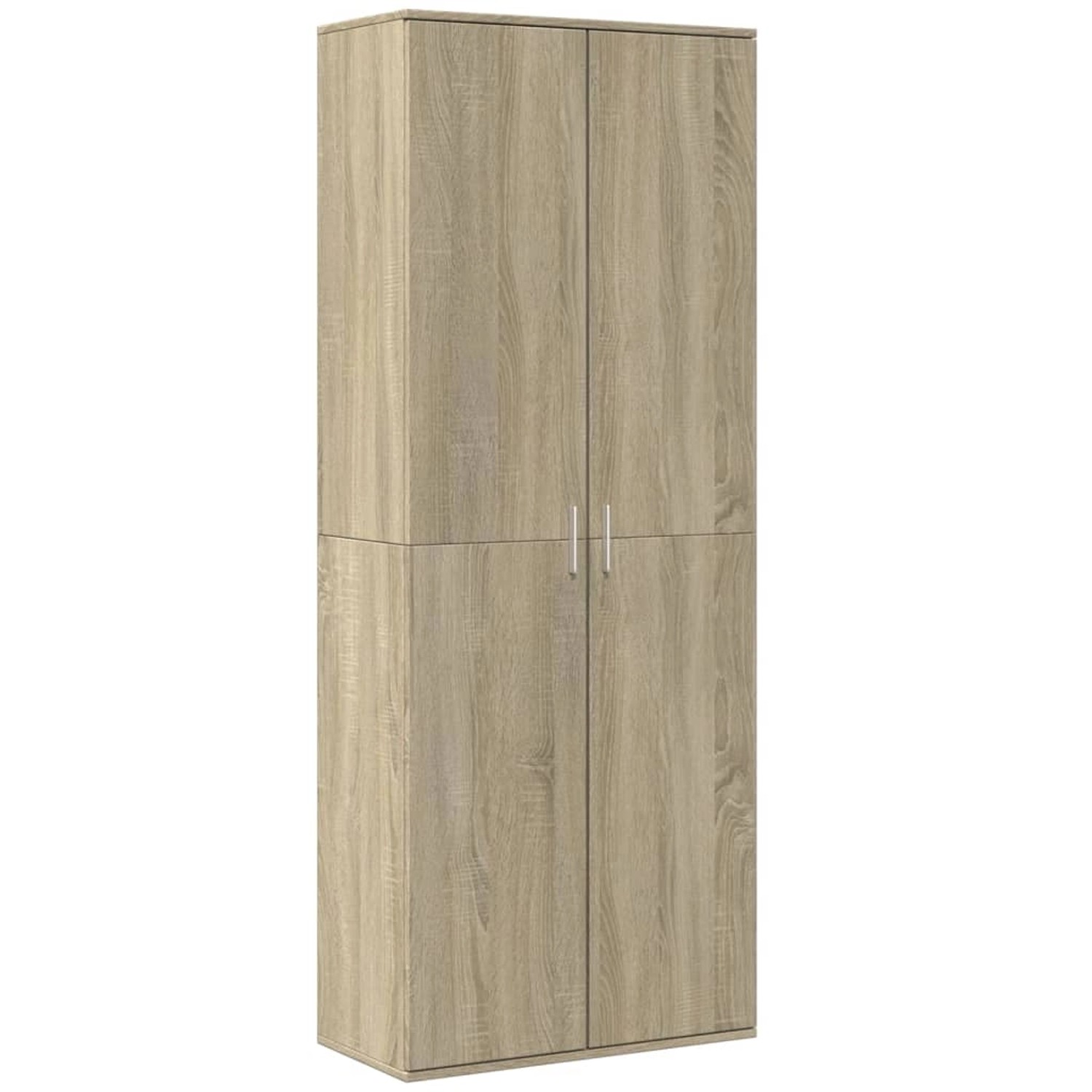 vidaXL Fächerschrank Highboard Sonoma-Eiche 70x35x180 cm Holzwerkstoff (1-S günstig online kaufen