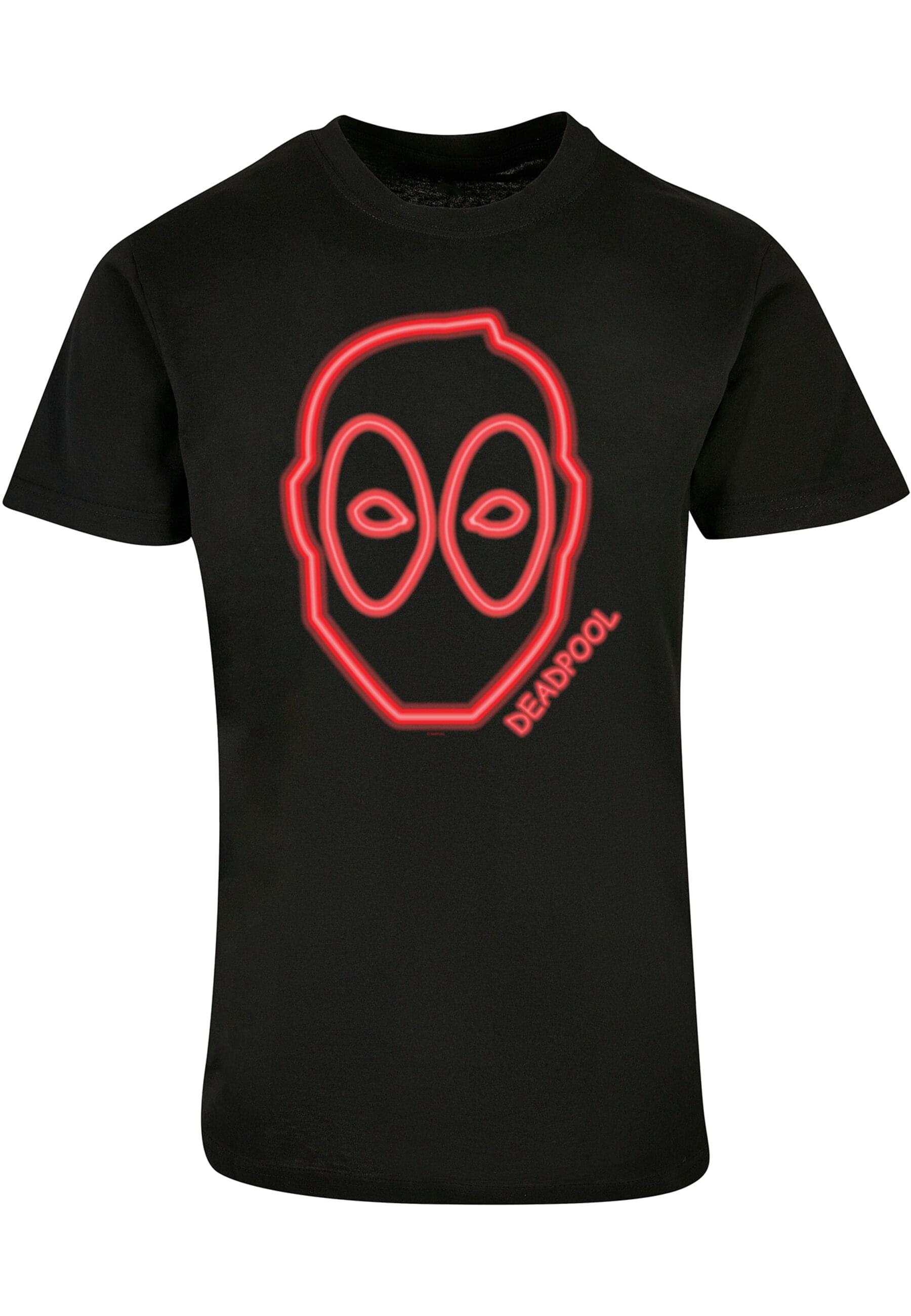 ABSOLUTE CULT T-Shirt "ABSOLUTE CULT Herren Deadpool - Neon Head T-Shirt" günstig online kaufen