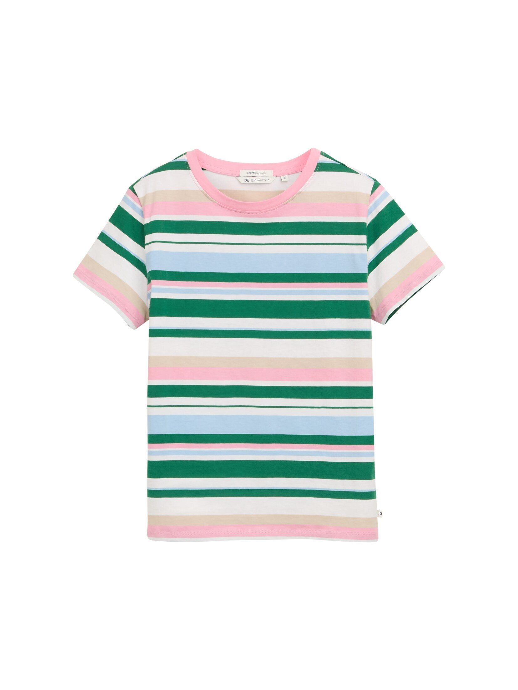 TOM TAILOR Denim T-Shirt mit Minimalprint günstig online kaufen