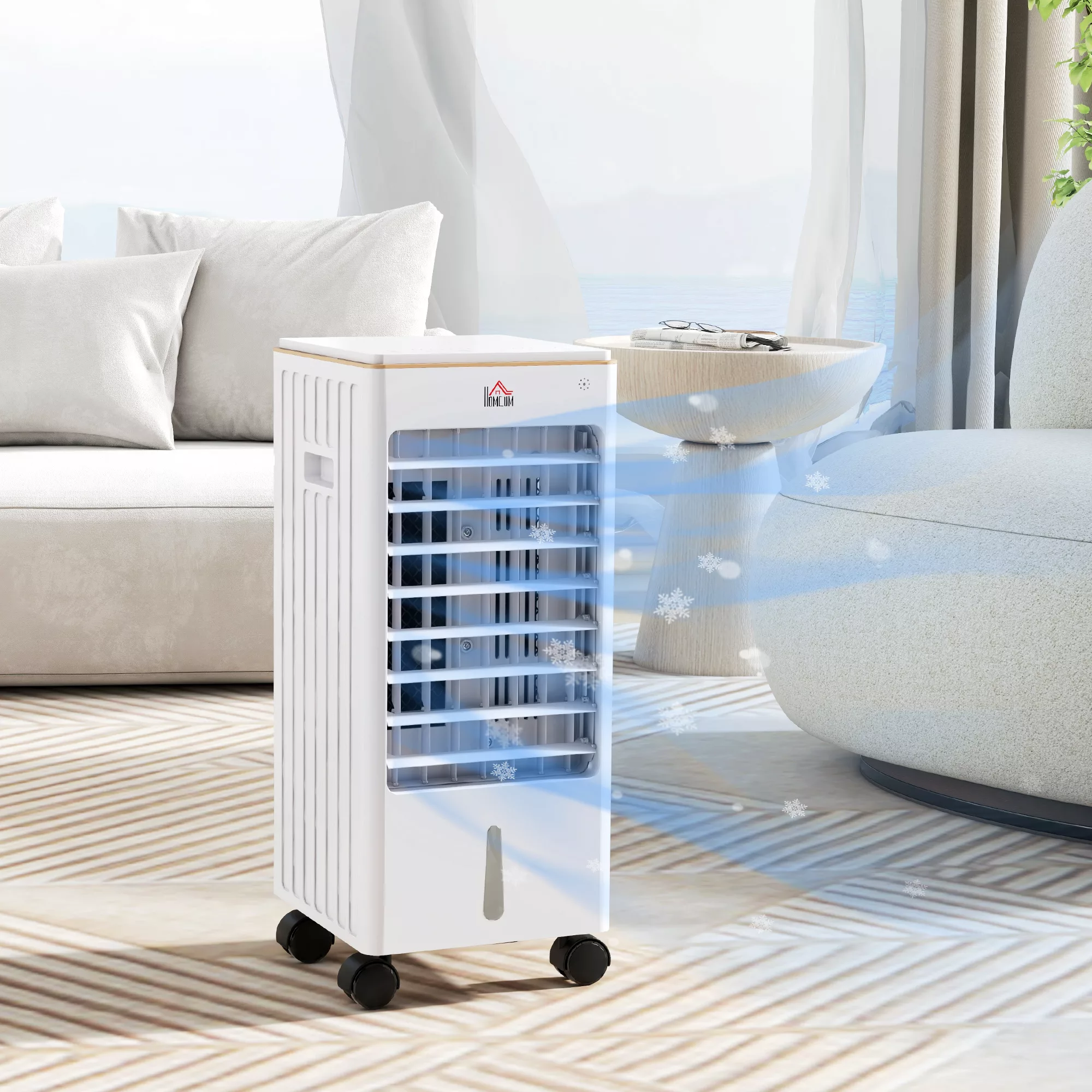 HOMCOM tragbares Klimagerät 3 in 1 65W für 15-20㎡ mit 3 Modi und Timerfunk günstig online kaufen