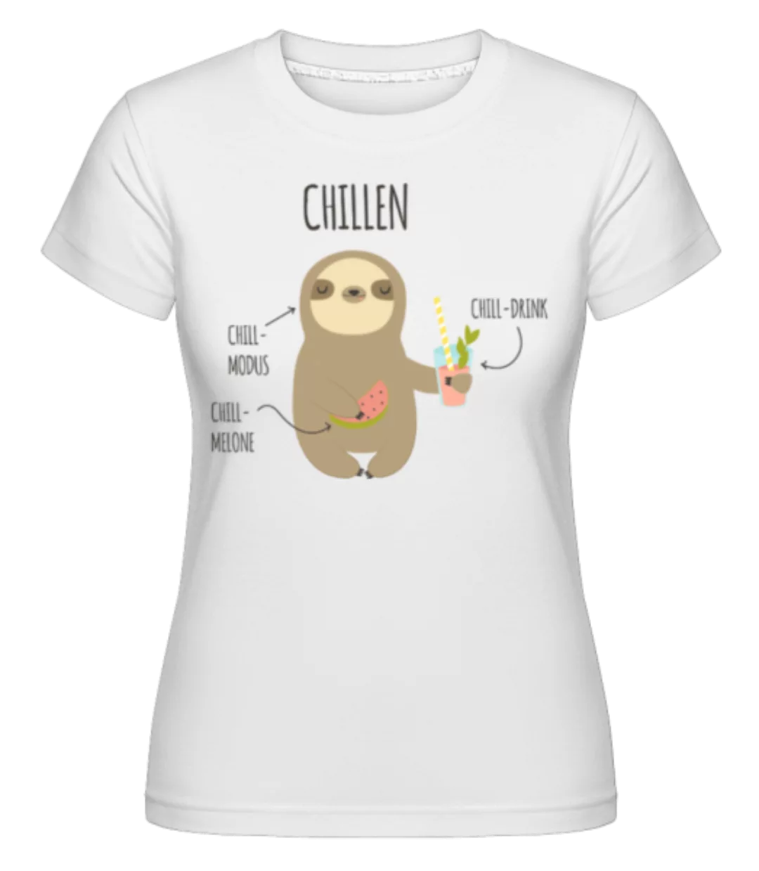 Chill Faultier · Shirtinator Frauen T-Shirt günstig online kaufen