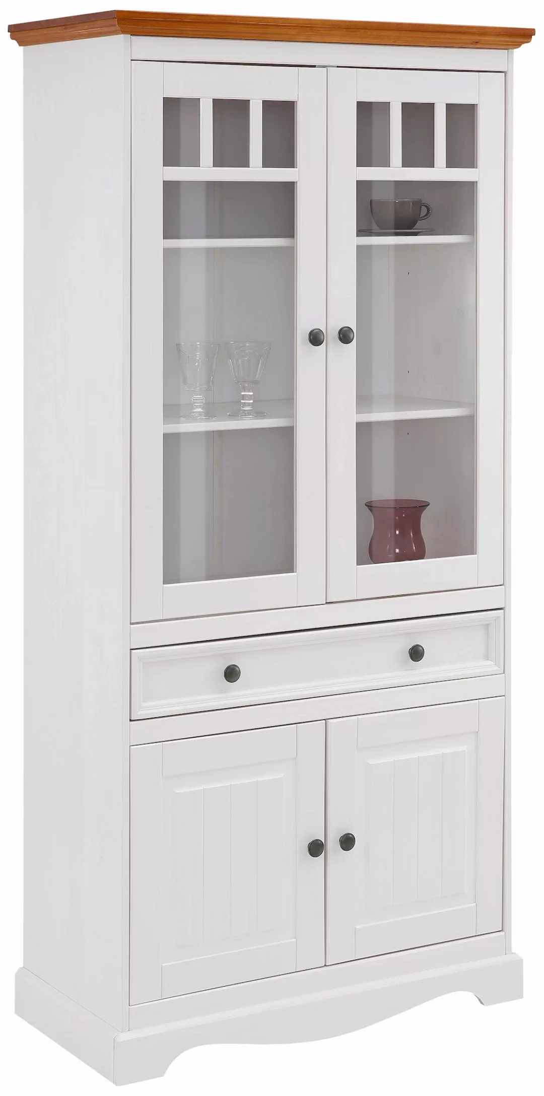Home affaire Vitrine "Melissa", Höhe 190 cm günstig online kaufen