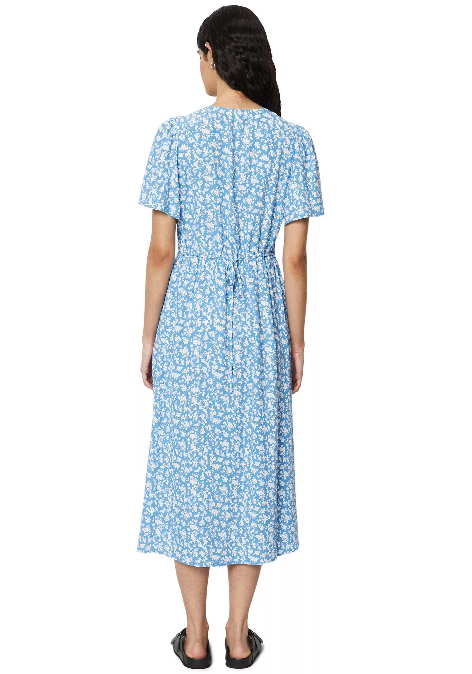 Marc O'Polo DENIM Sommerkleid im Rocksaum eingelassene Taschen günstig online kaufen
