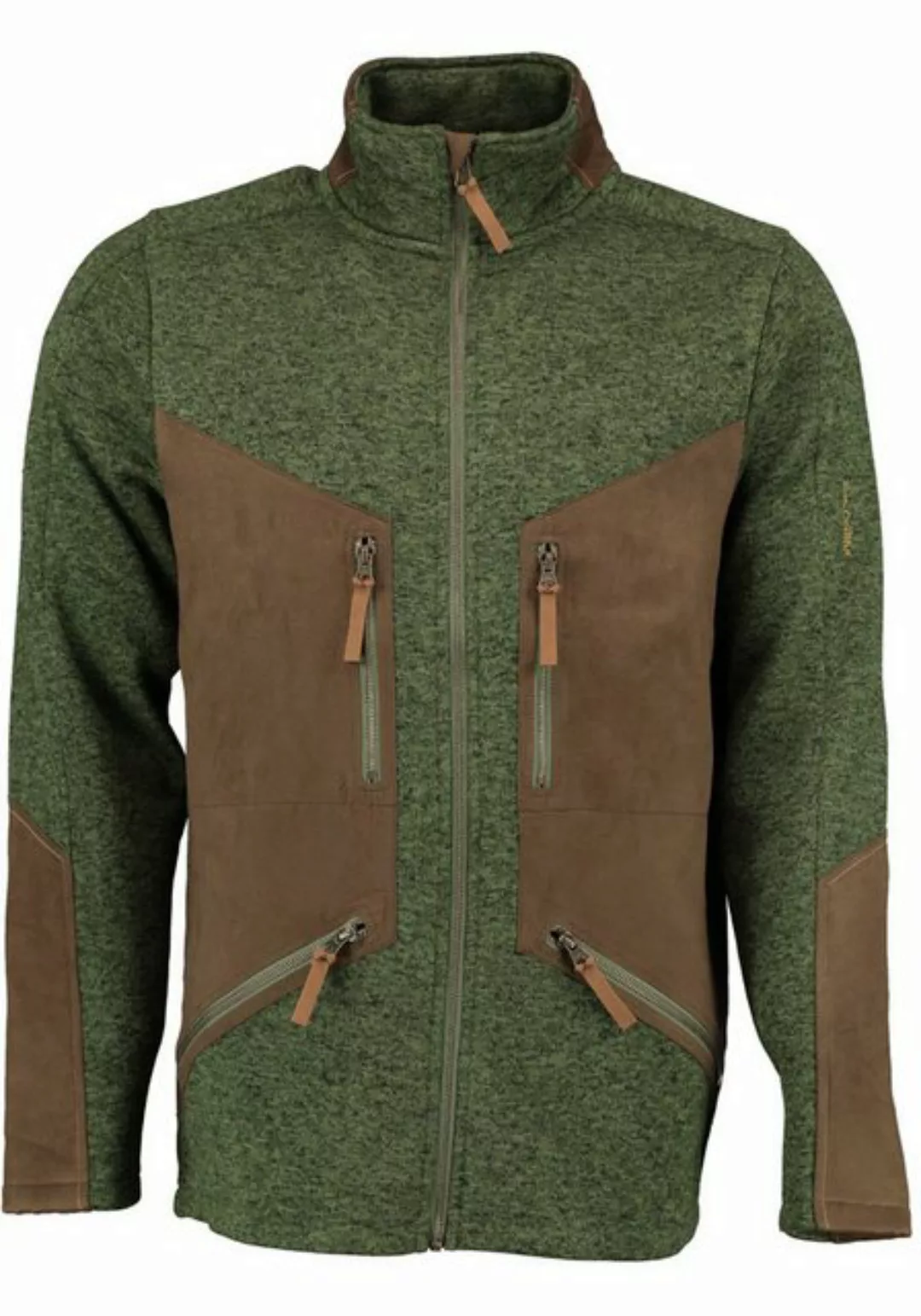 Tom Collins Strickfleecejacke Direne Herren Outdoorjacke hochgeschlossen mi günstig online kaufen