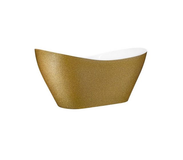 Xlmoebel Sofa Goldene Luxus-Badewanne in Designer-Stil, freistehend, Badewa günstig online kaufen