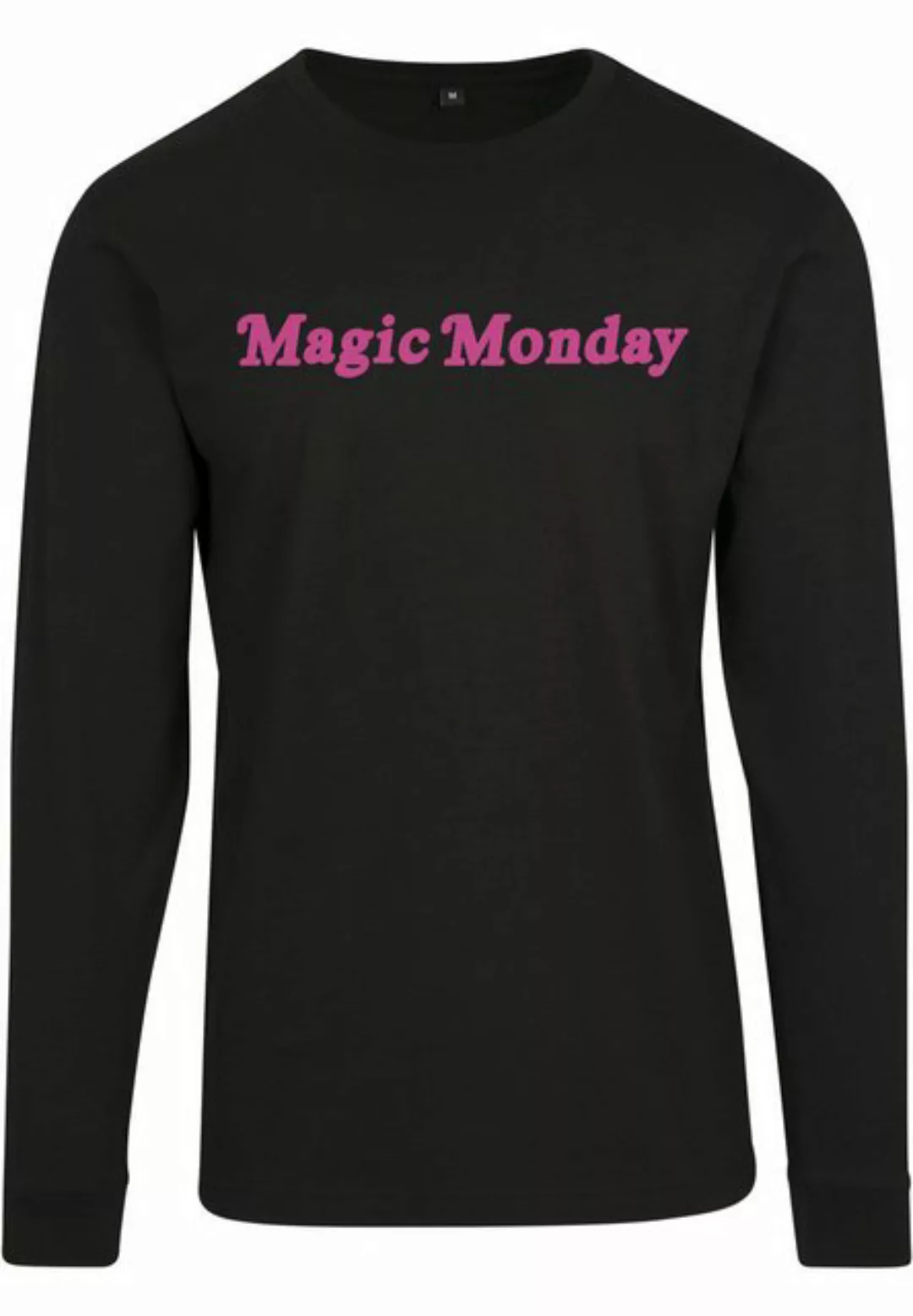 MisterTee Longsleeve "MisterTee Damen Ladies Magic Monday Slogan Longsleeve günstig online kaufen