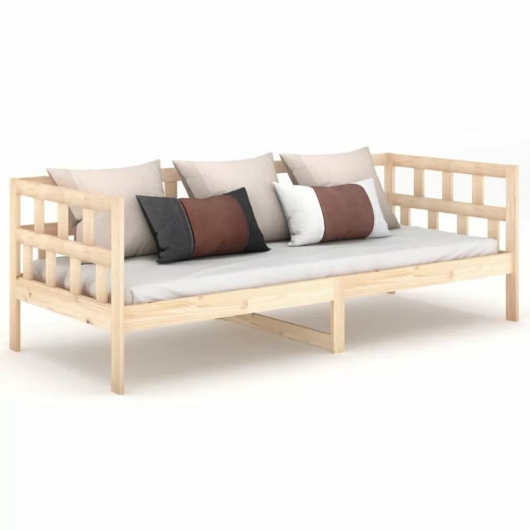 furnicato Bett Tagesbett Massivholz Kiefer 90x200 cm (1-tlg) günstig online kaufen