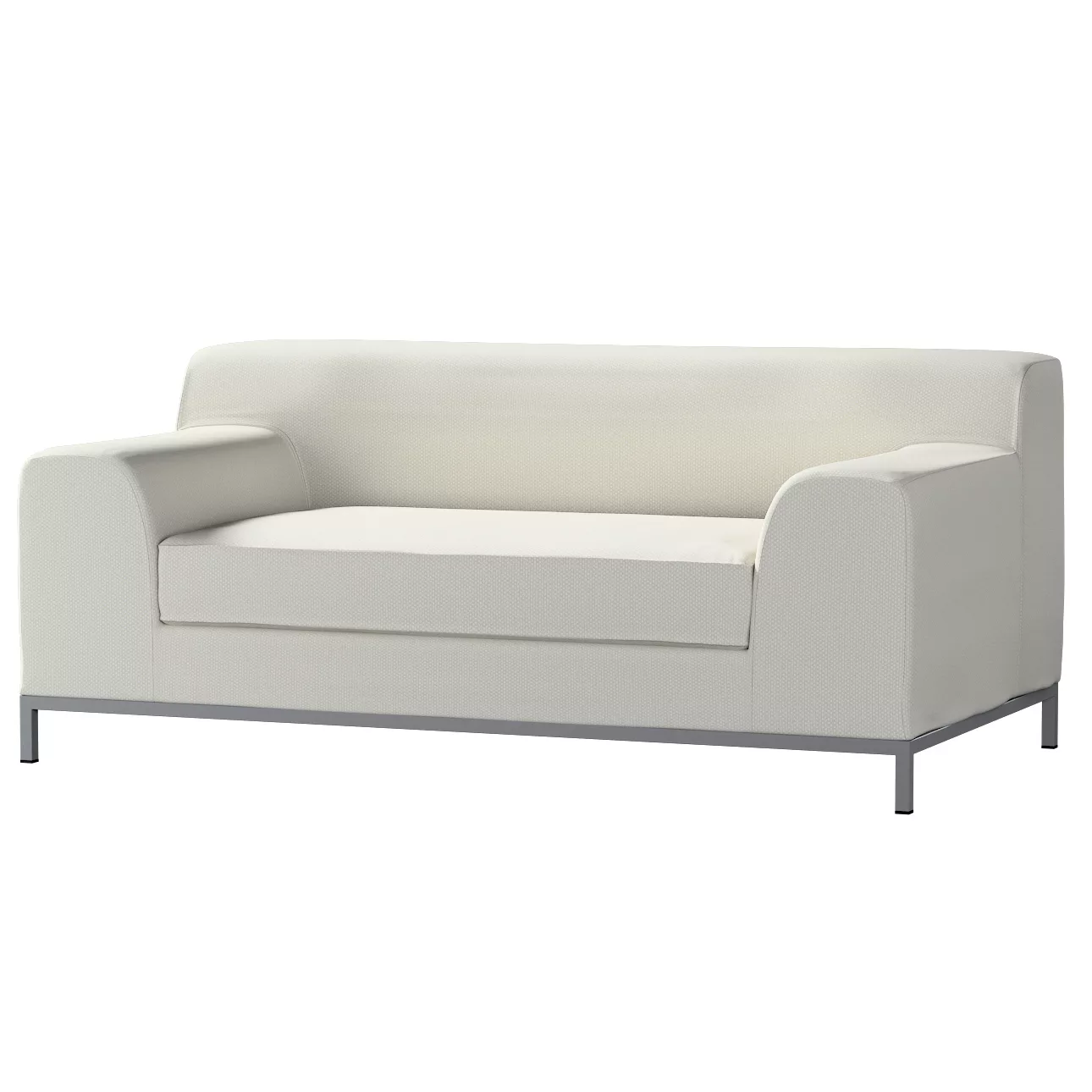 Bezug für Kramfors 2-Sitzer Sofa, hellgrau, Sofahusse, Kramfors 2-Sitzer, L günstig online kaufen