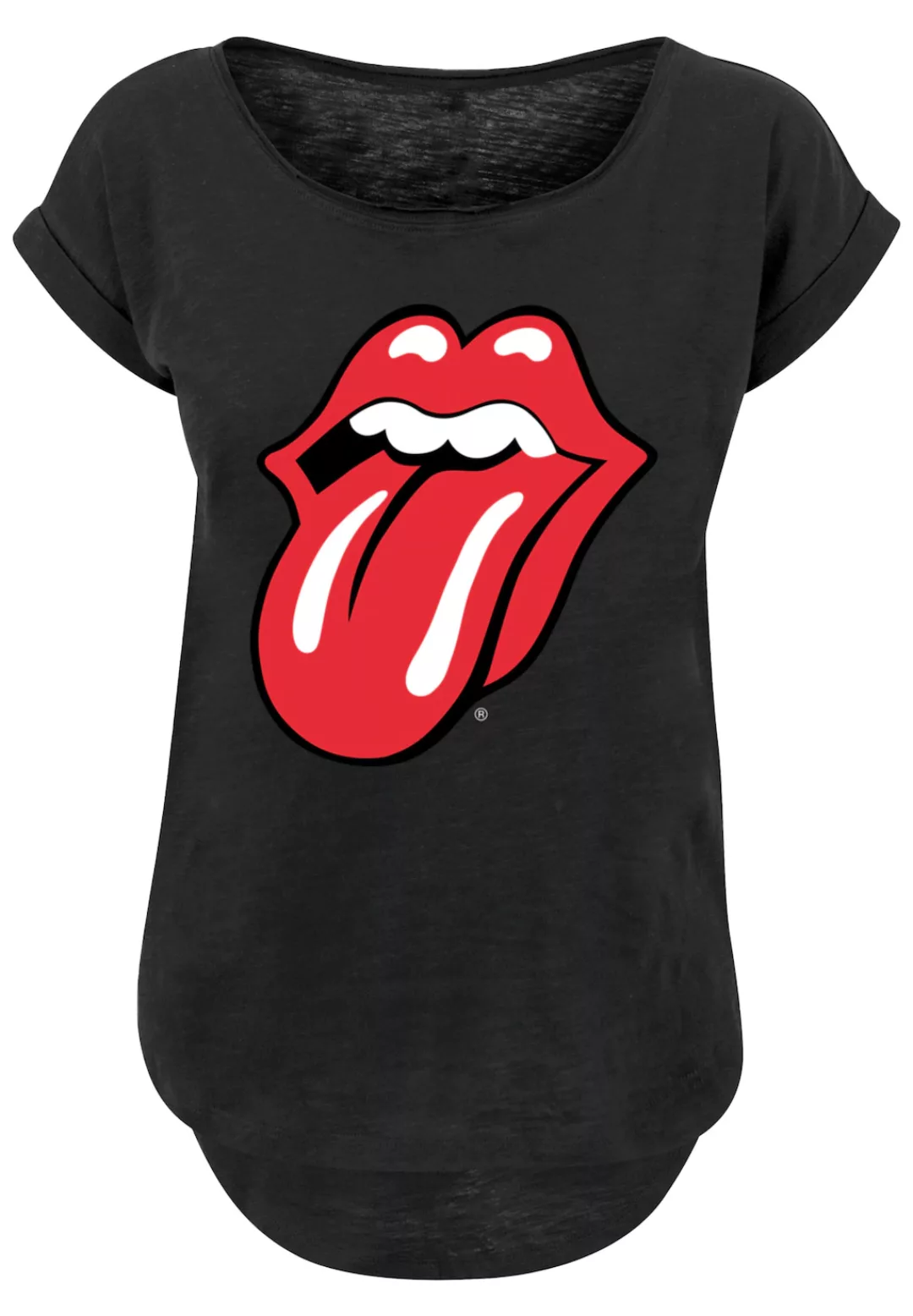 F4NT4STIC T-Shirt "PLUS SIZE The Rolling Stones Classic Tongue", Print günstig online kaufen