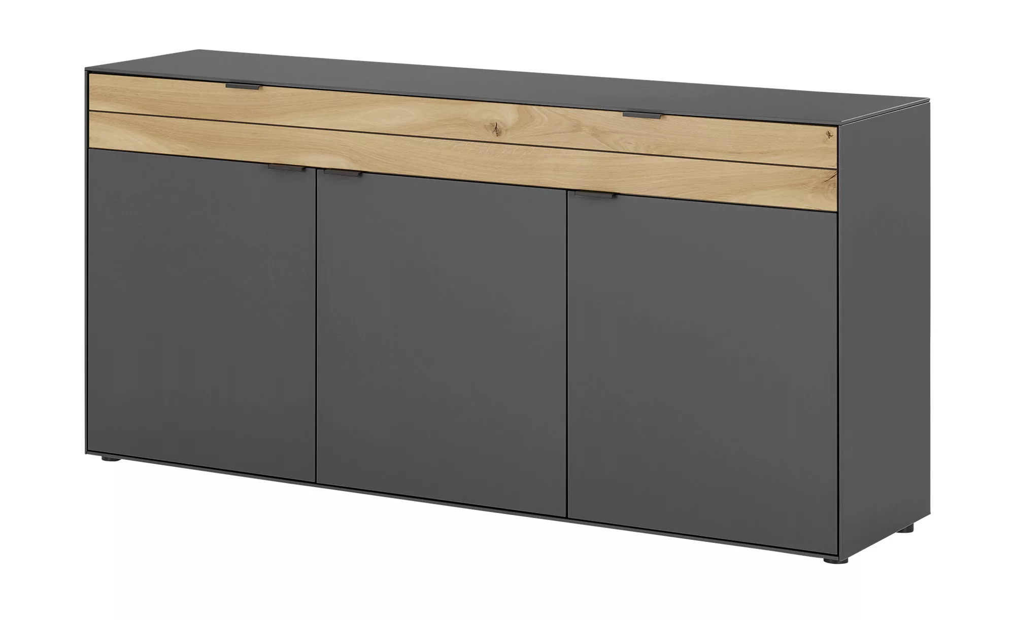 Jette Home Sideboard  Como ¦ grau ¦ Maße (cm): B: 182 H: 88 T: 46.0 Kommode günstig online kaufen