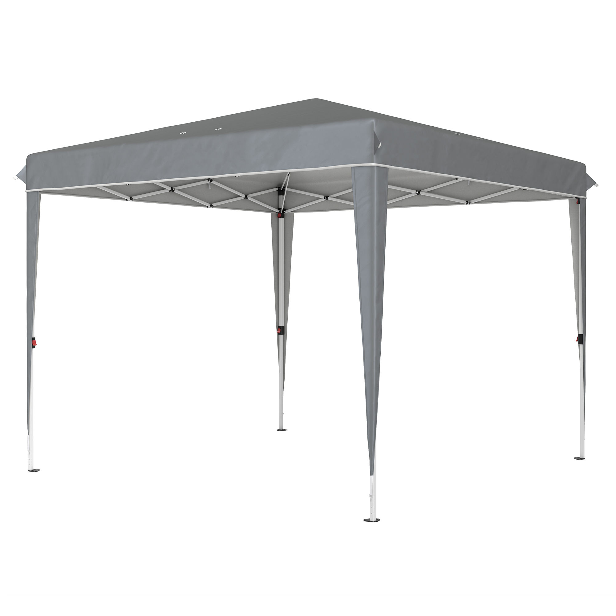 Outsunny Pavillon 3x3m, wasserabweisend Stabil Winterfest Pop-up Faltpavill günstig online kaufen