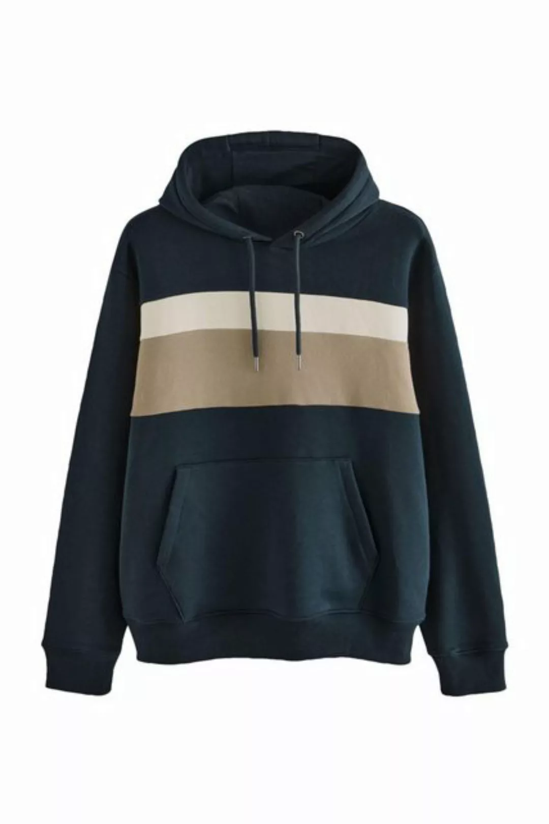 Next Kapuzensweatshirt Meliertes Hoodie in Blockfarben (1-tlg) günstig online kaufen