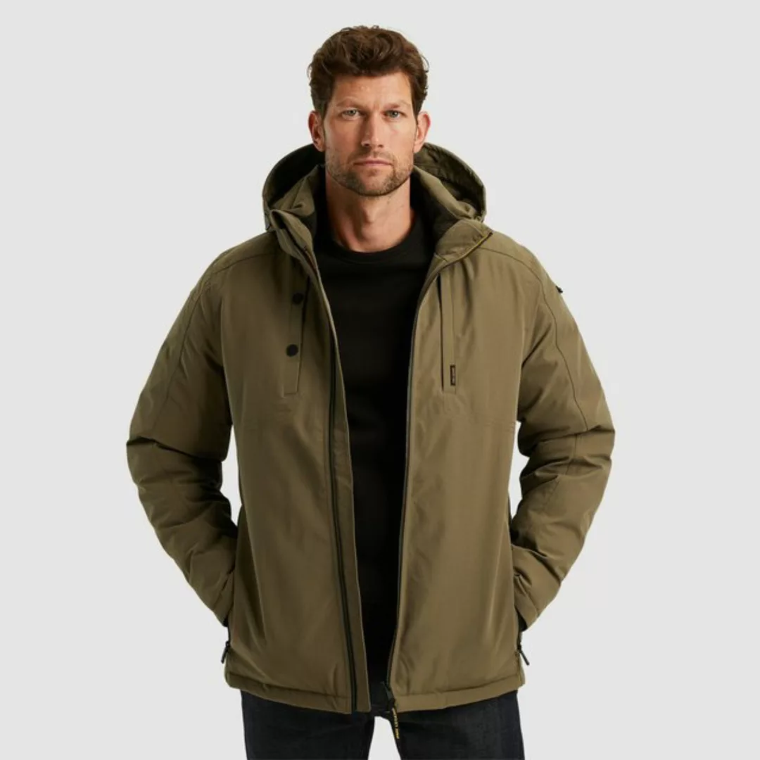 PME LEGEND Outdoorjacke Semi long jacket STEARPACKER Ottoman mit Kapuze günstig online kaufen