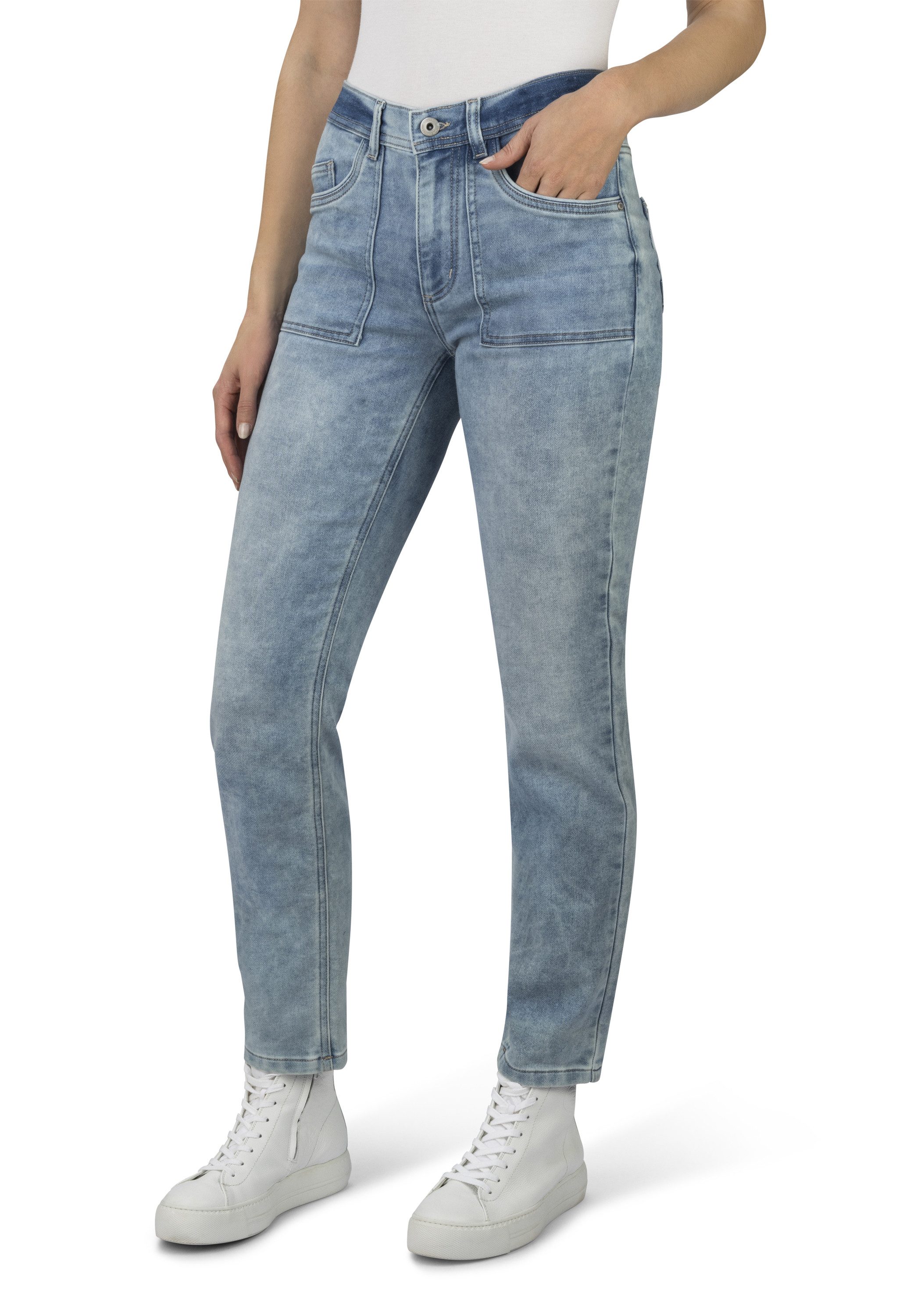 STOOKER WOMEN 5-Pocket-Jeans "Jogg Edition DAVOS", Boyfrienjeans Casual Cle günstig online kaufen