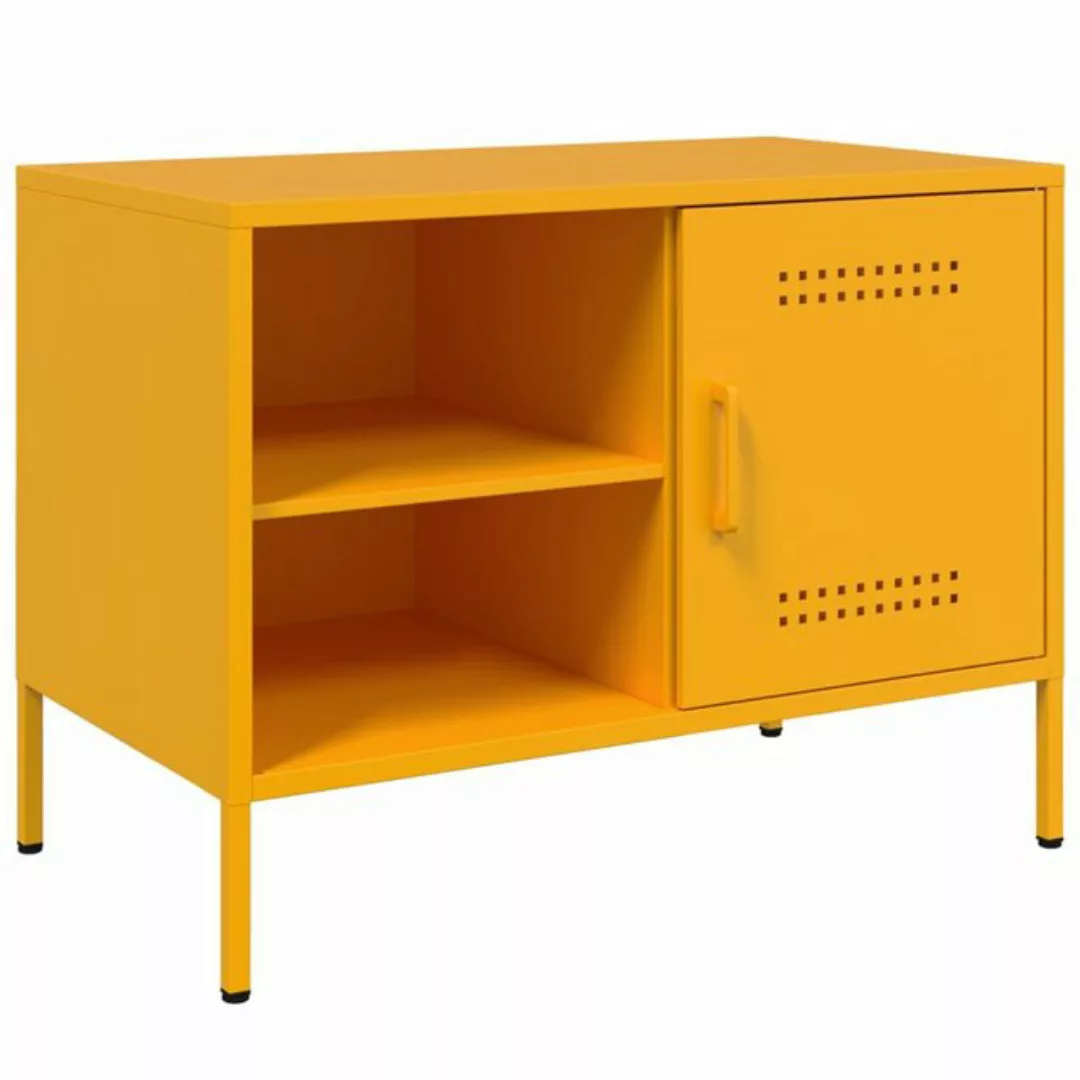 vidaXL Schrankmodule TV-Schrank Senfgelb 68x39x50,5 cm Stahl günstig online kaufen