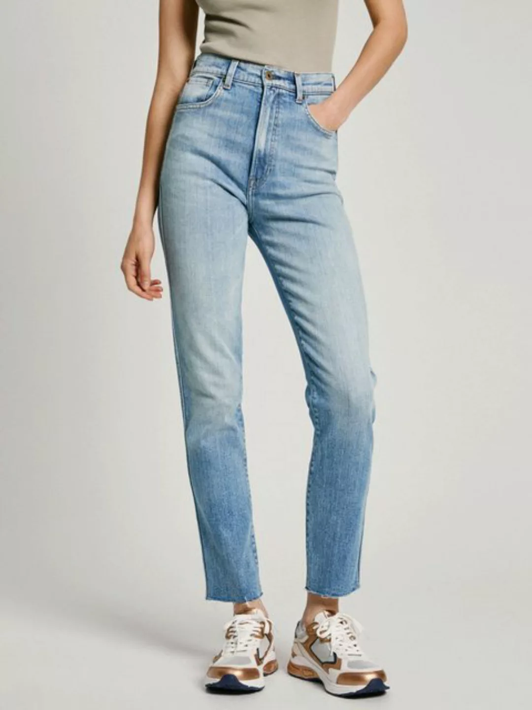 Pepe Jeans Slim-fit-Jeans SLIM JEANS LW, mit niedriger Leibhöhe günstig online kaufen