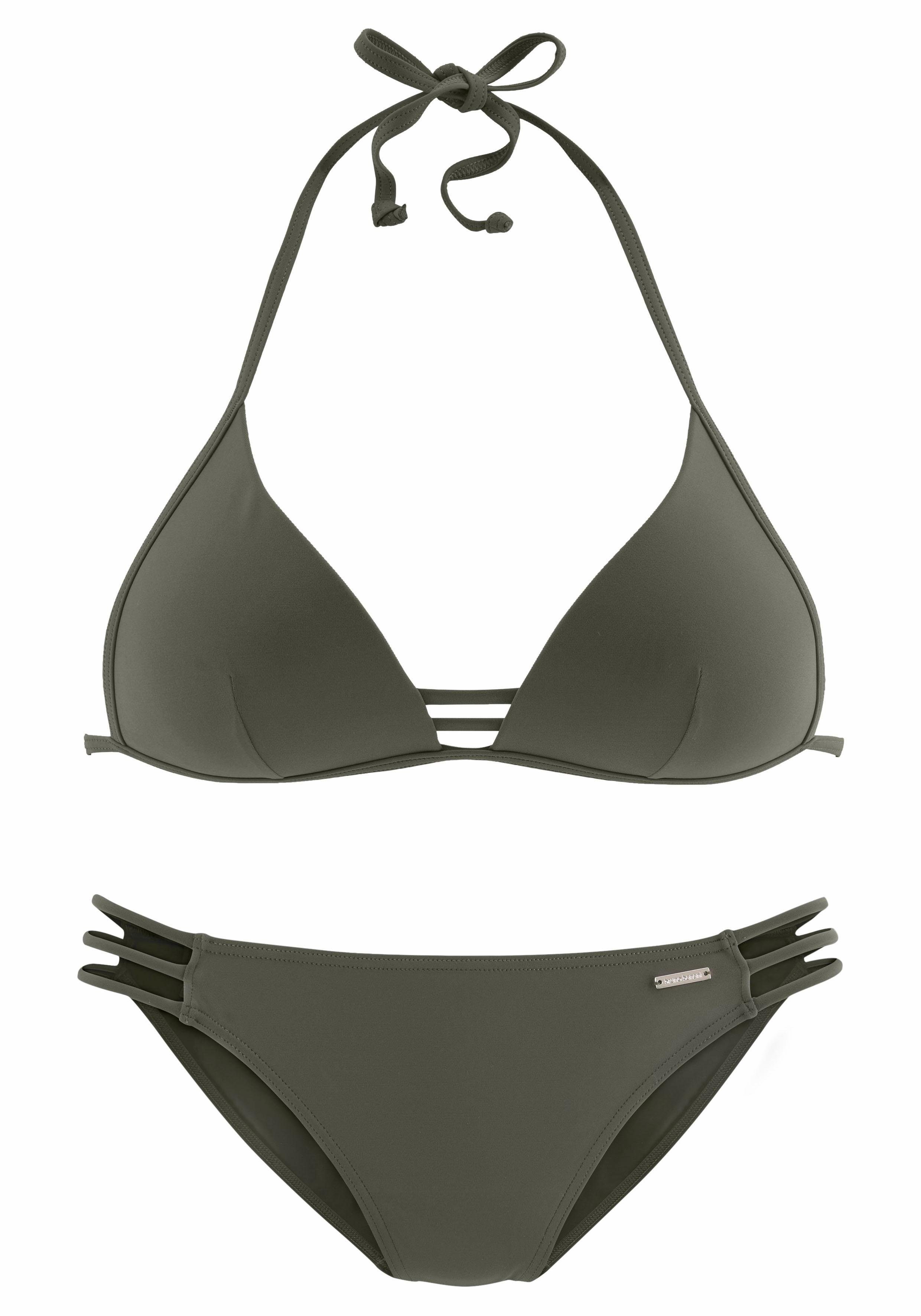 Bruno Banani Triangel-Bikini mit Zierbändern günstig online kaufen