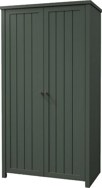 Xlmoebel Kleiderschrank Holzschrank Regal - Landhausstil Möbel für das Schl günstig online kaufen